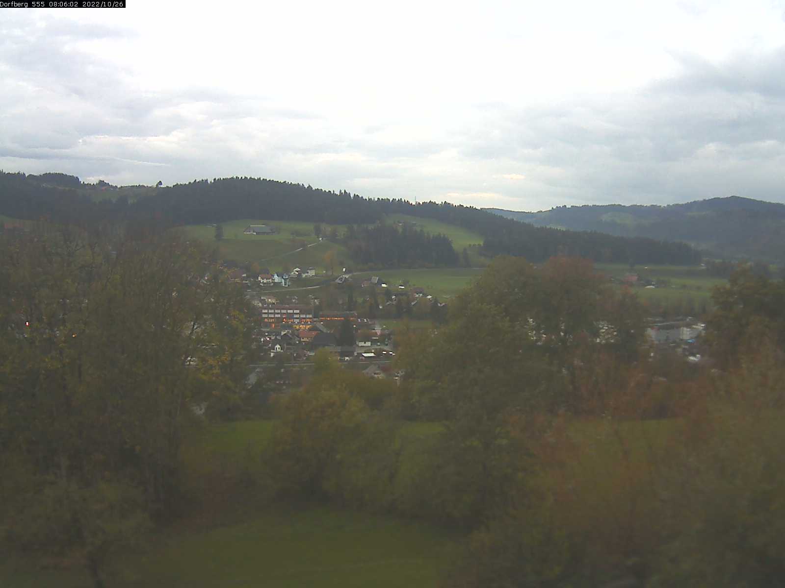 Webcam-Bild: Aussicht vom Dorfberg in Langnau 20221026-080601