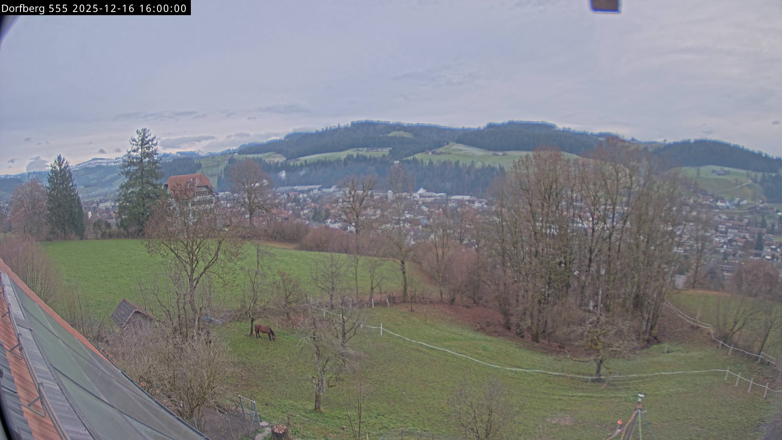 Webcam-Bild: Aussicht vom Dorfberg in Langnau 20251216-160000