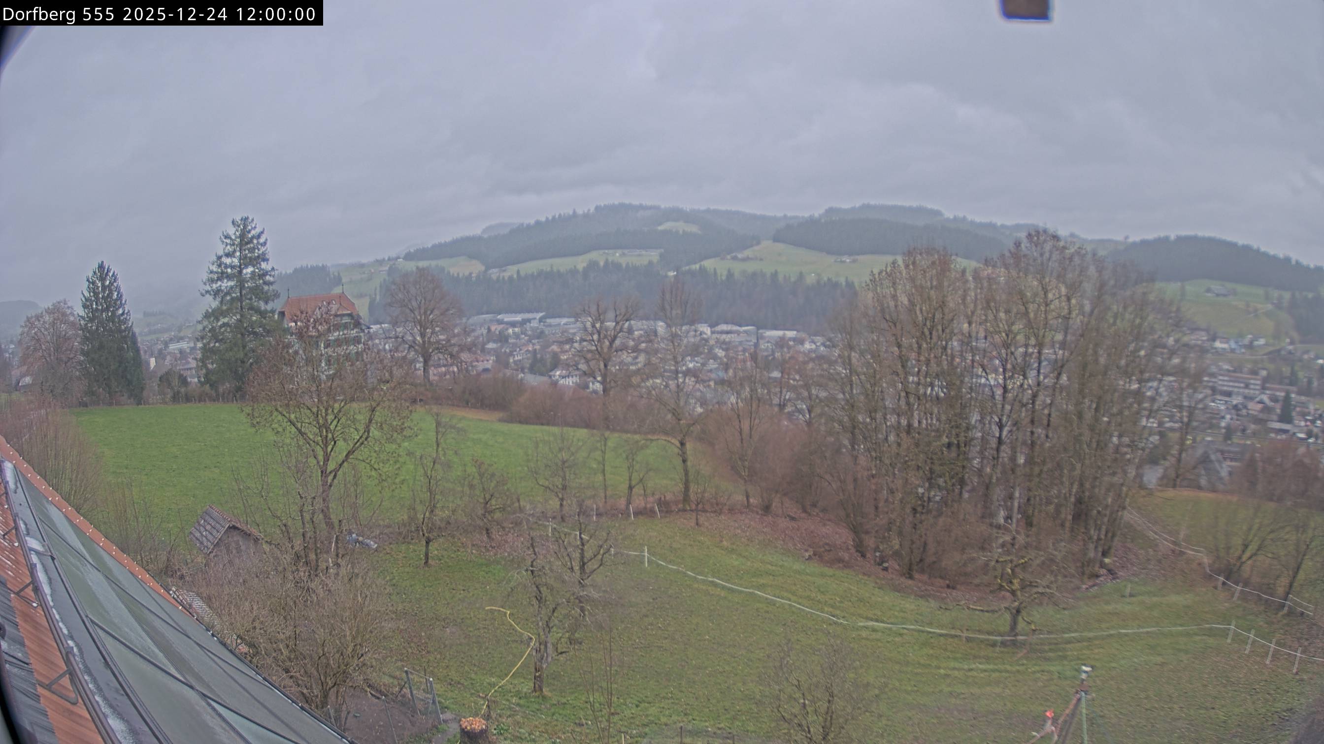 Webcam-Bild: Aussicht vom Dorfberg in Langnau 20251224-120000