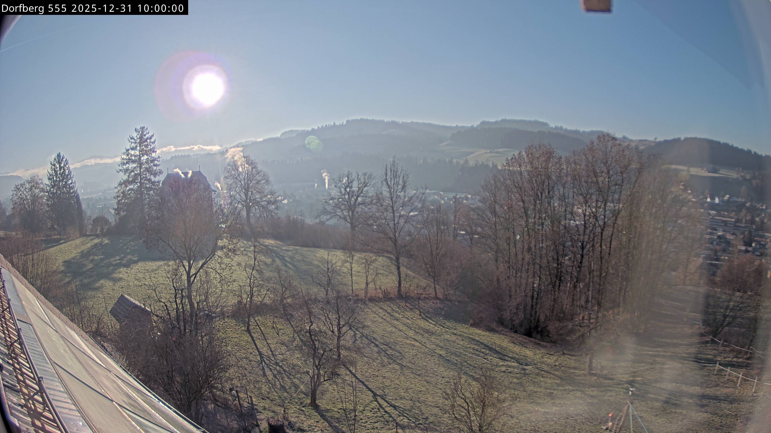 Webcam-Bild: Aussicht vom Dorfberg in Langnau 20251231-100000