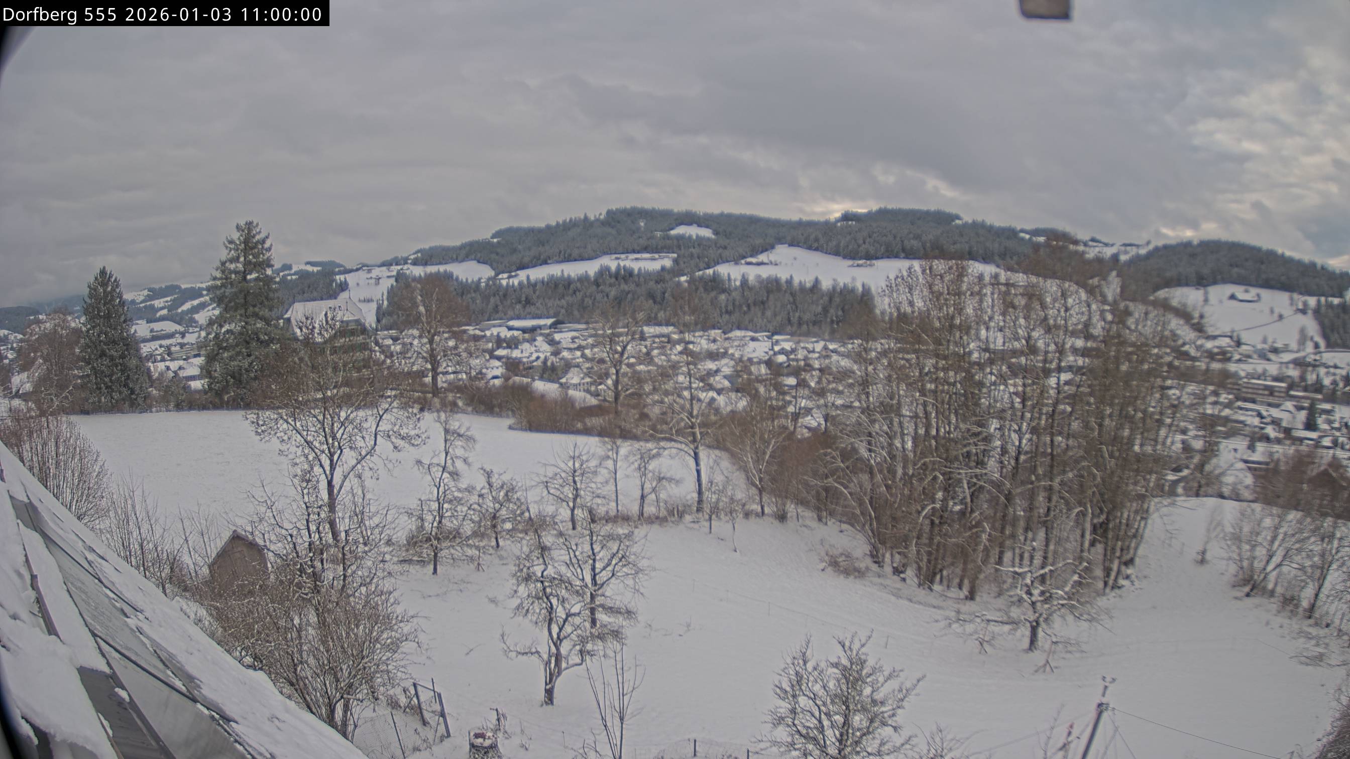Webcam-Bild: Aussicht vom Dorfberg in Langnau 20260103-110000