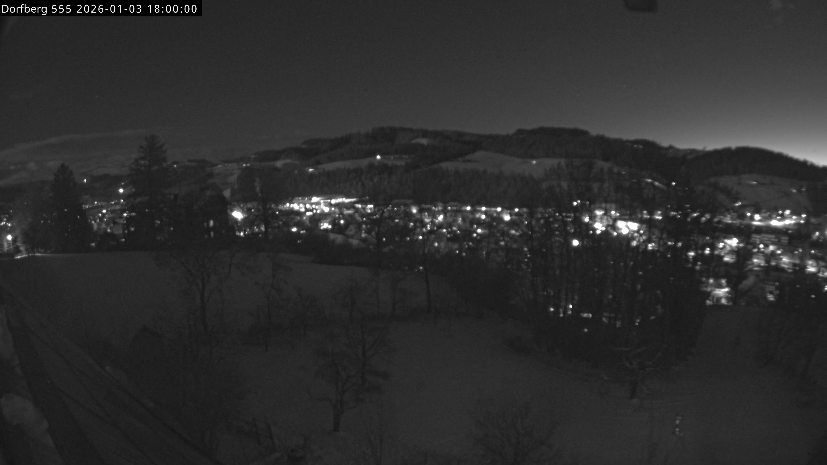 Webcam-Bild: Aussicht vom Dorfberg in Langnau 20260103-180000