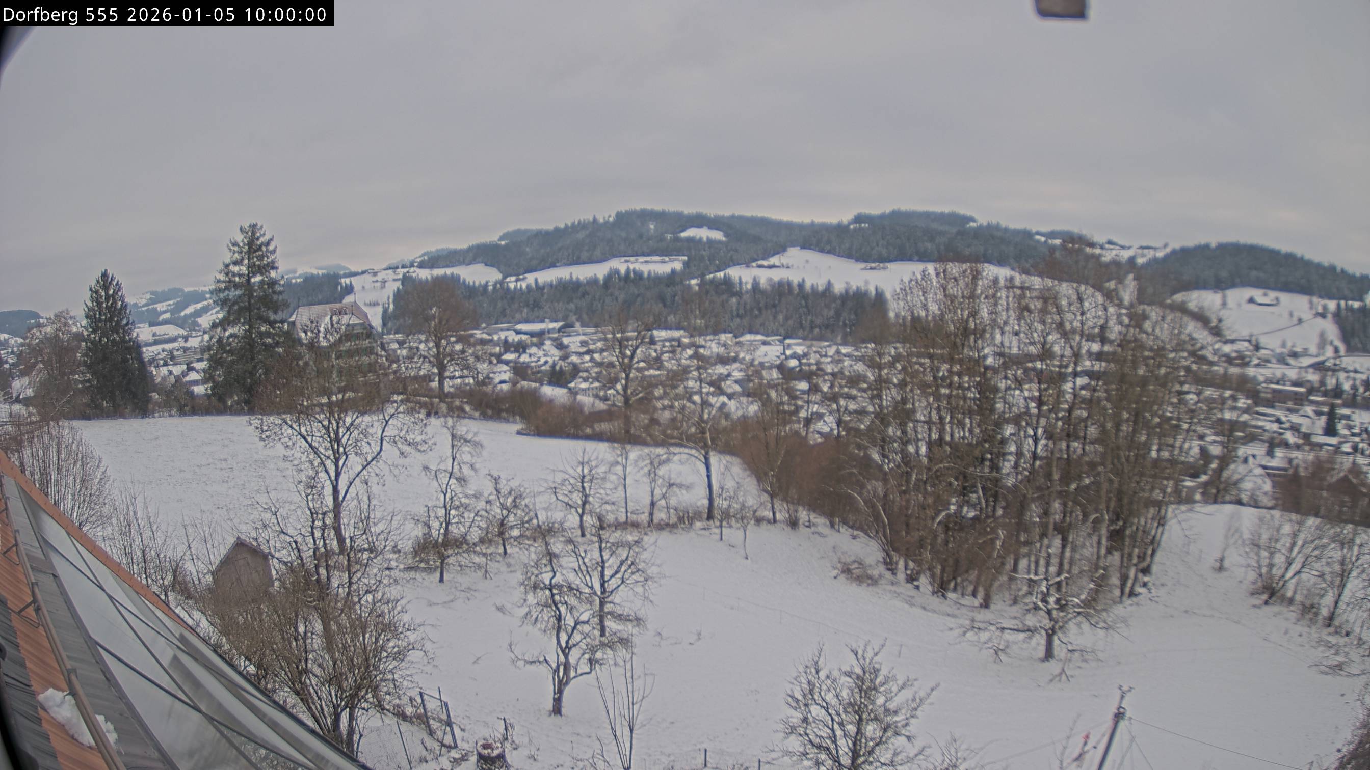 Webcam-Bild: Aussicht vom Dorfberg in Langnau 20260105-100000