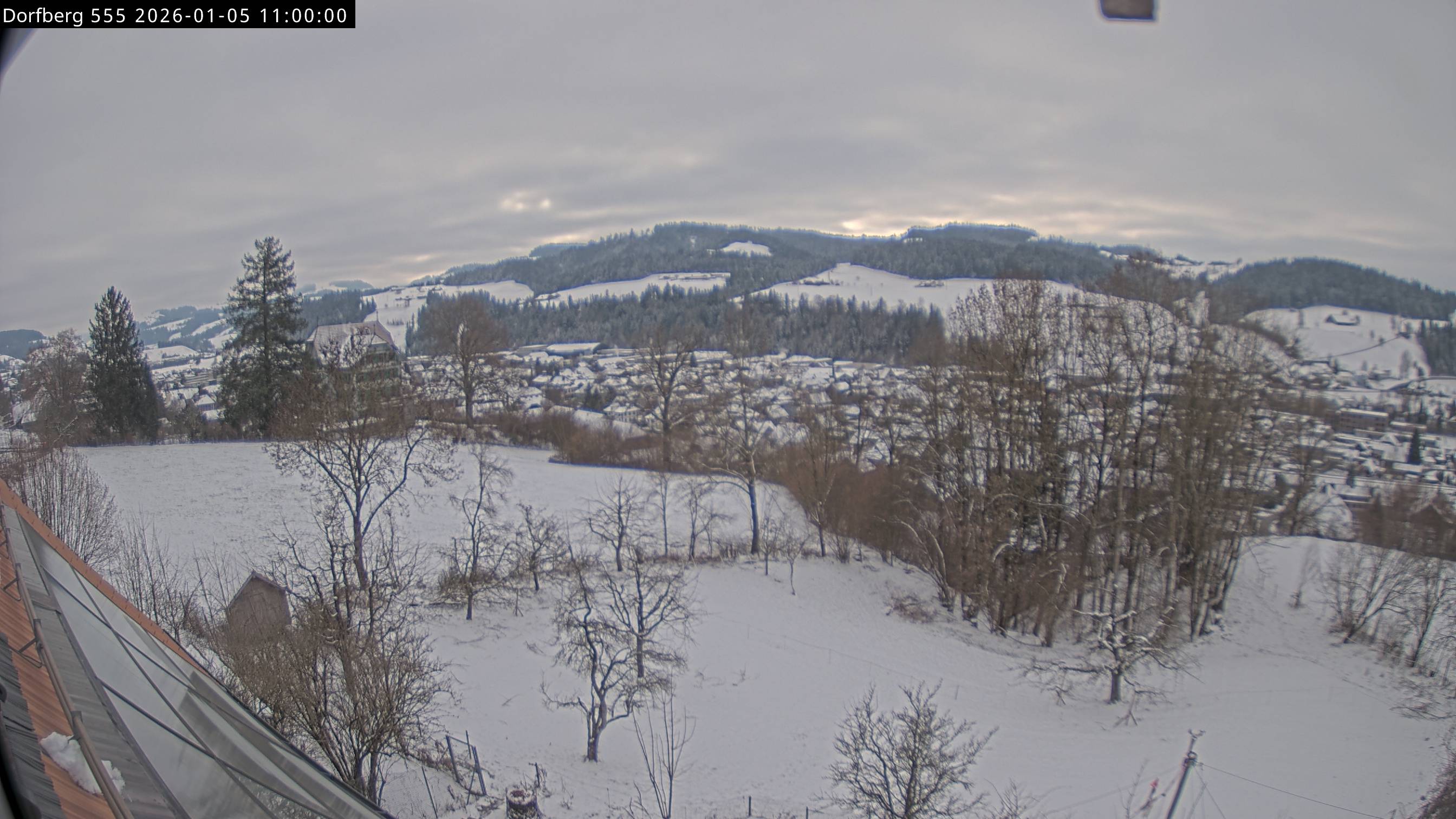 Webcam-Bild: Aussicht vom Dorfberg in Langnau 20260105-110000