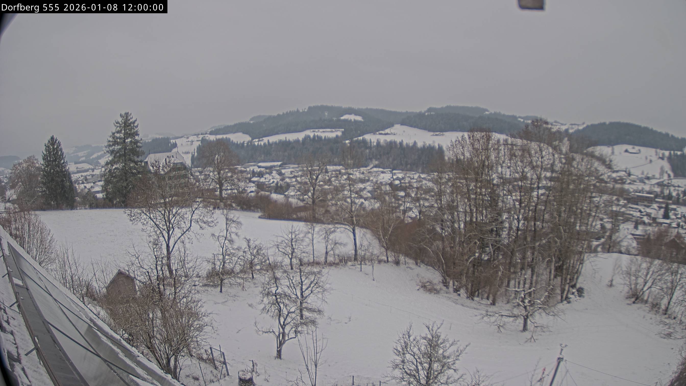 Webcam-Bild: Aussicht vom Dorfberg in Langnau 20260108-120000