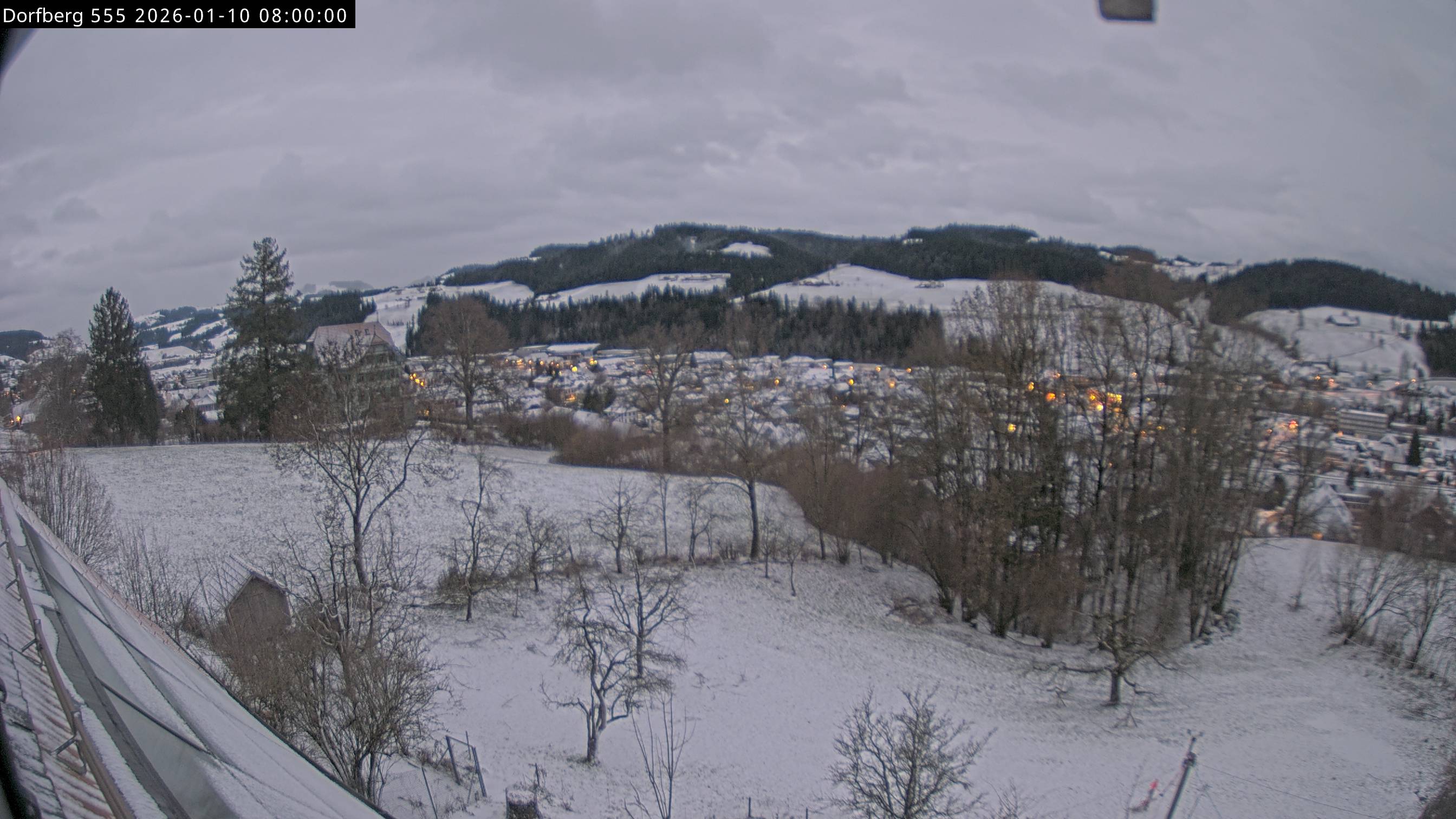 Webcam-Bild: Aussicht vom Dorfberg in Langnau 20260110-080000