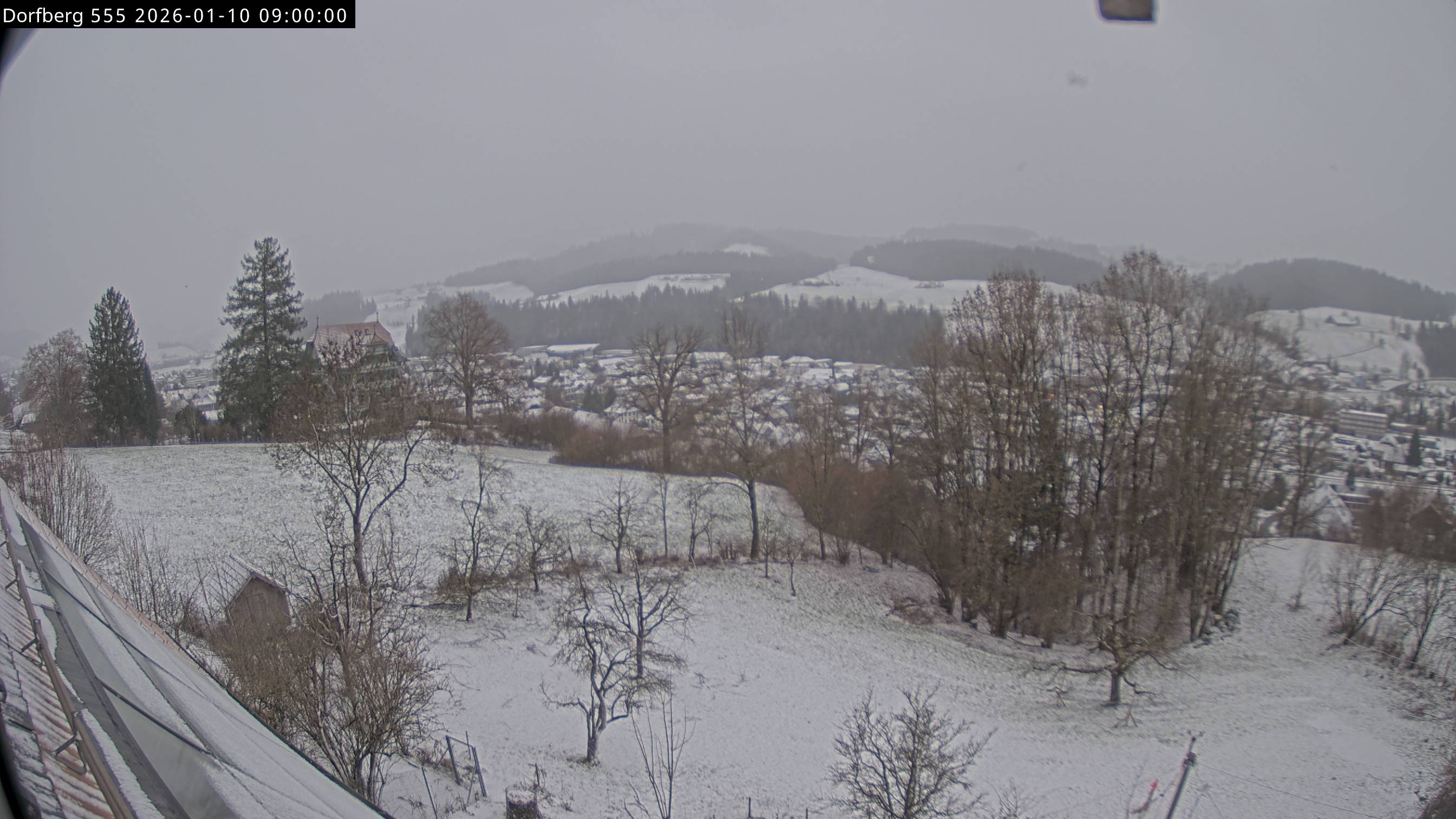 Webcam-Bild: Aussicht vom Dorfberg in Langnau 20260110-090000