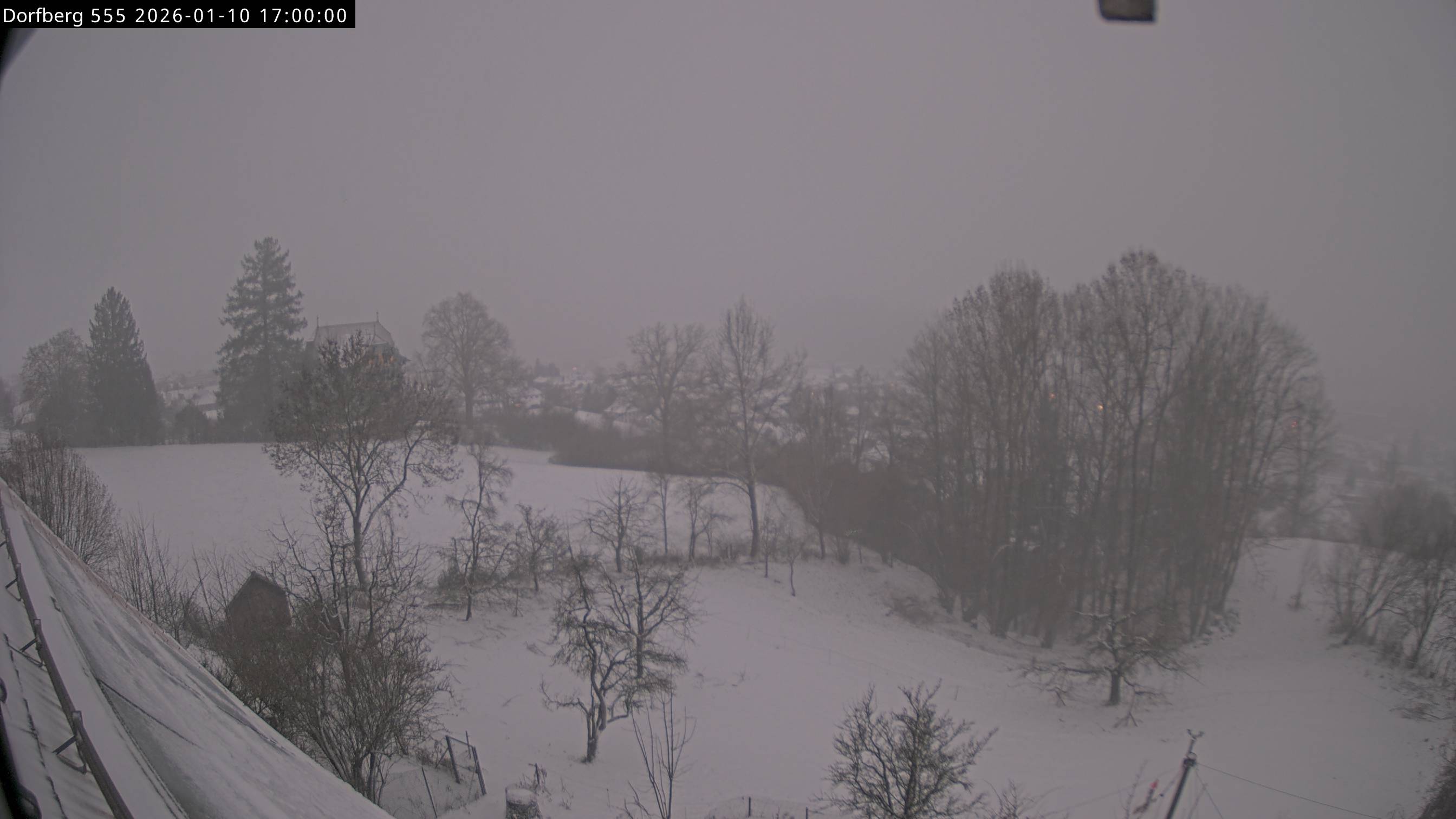 Webcam-Bild: Aussicht vom Dorfberg in Langnau 20260110-170000