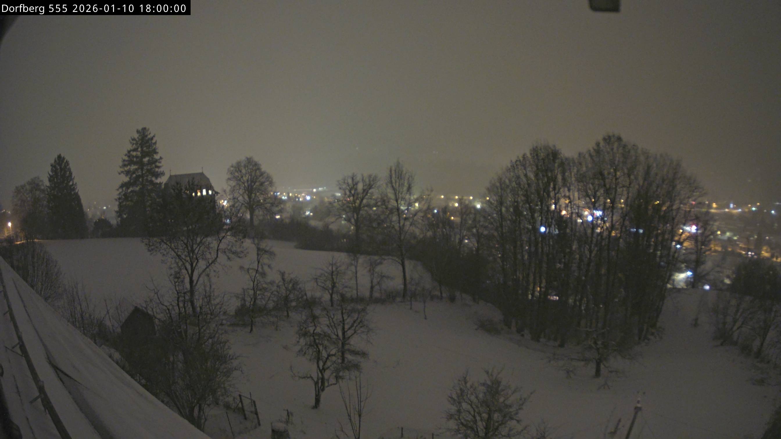 Webcam-Bild: Aussicht vom Dorfberg in Langnau 20260110-180000