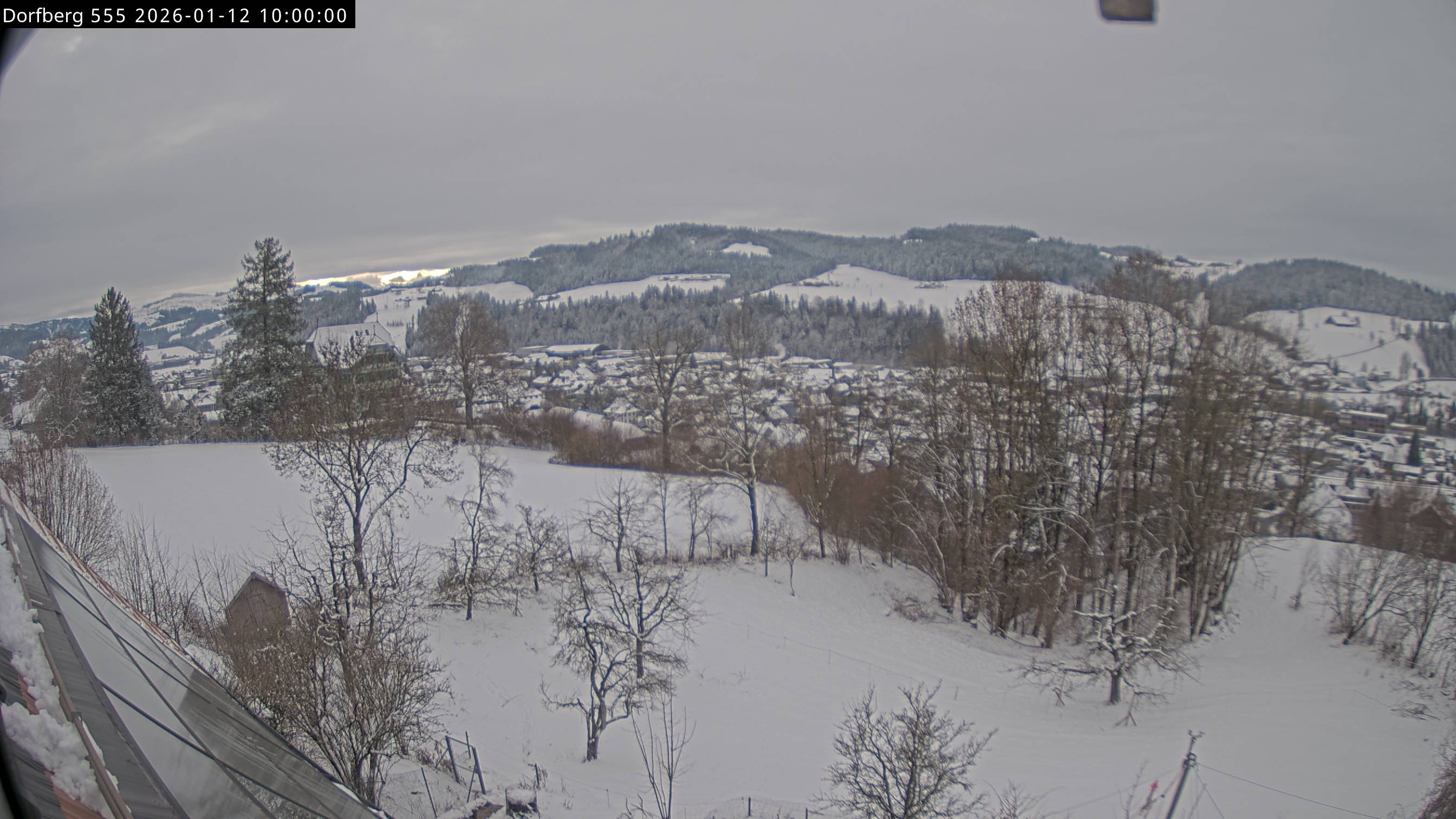 Webcam-Bild: Aussicht vom Dorfberg in Langnau 20260112-100000