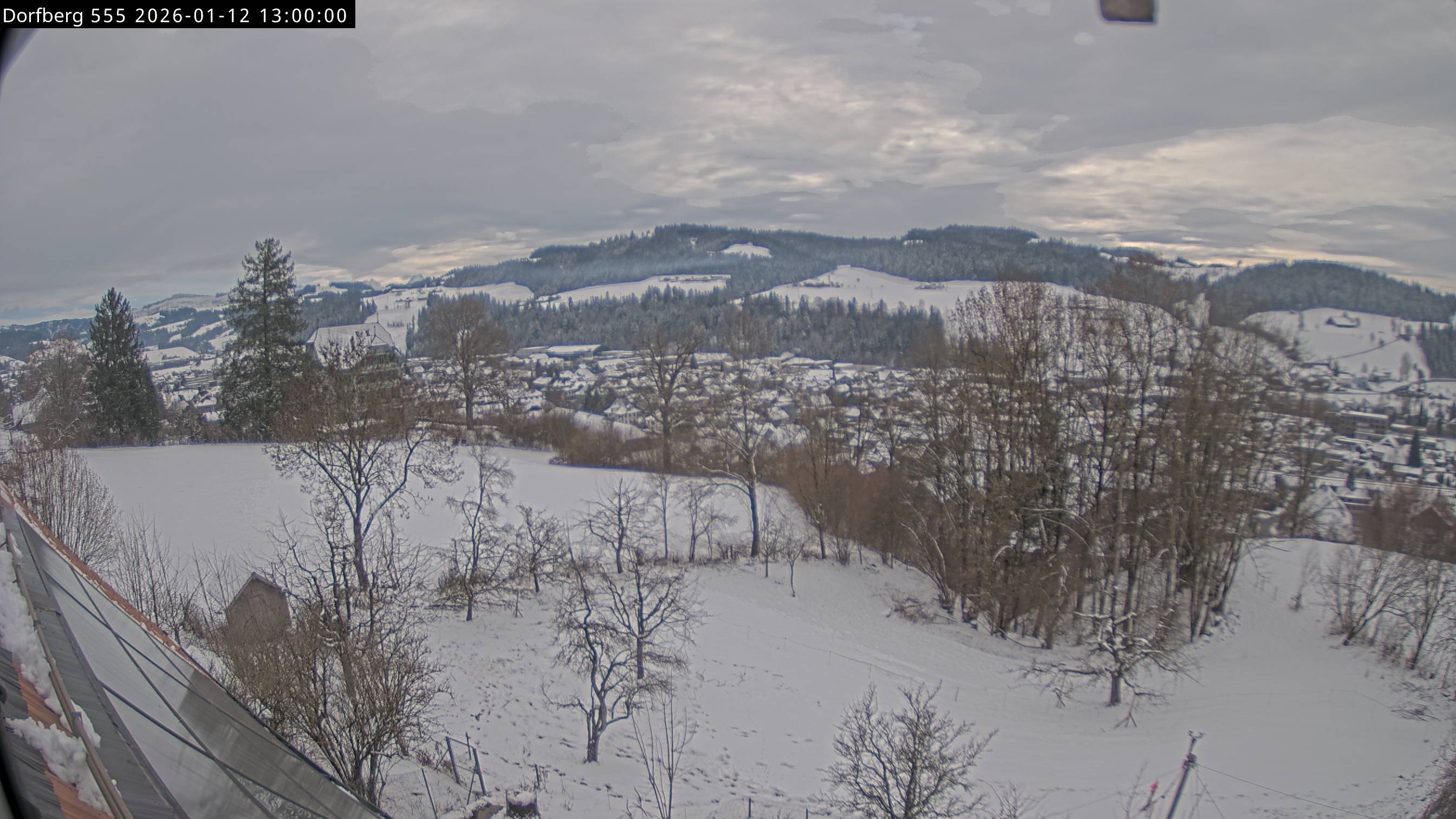 Webcam-Bild: Aussicht vom Dorfberg in Langnau 20260112-130000
