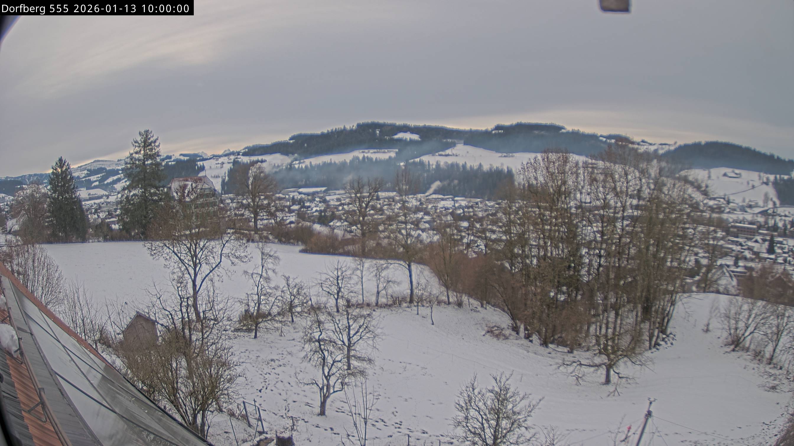 Webcam-Bild: Aussicht vom Dorfberg in Langnau 20260113-100000