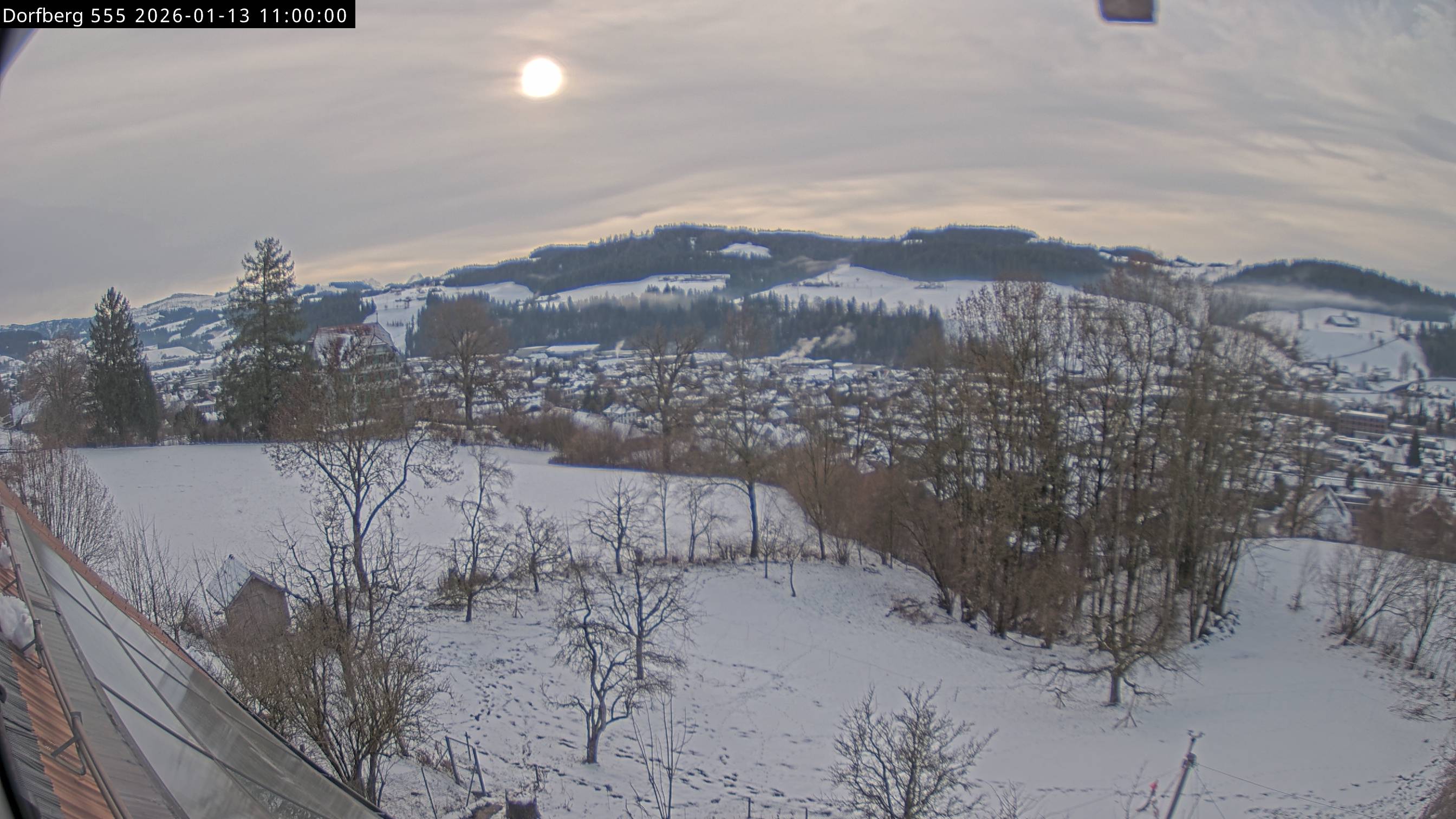 Webcam-Bild: Aussicht vom Dorfberg in Langnau 20260113-110000