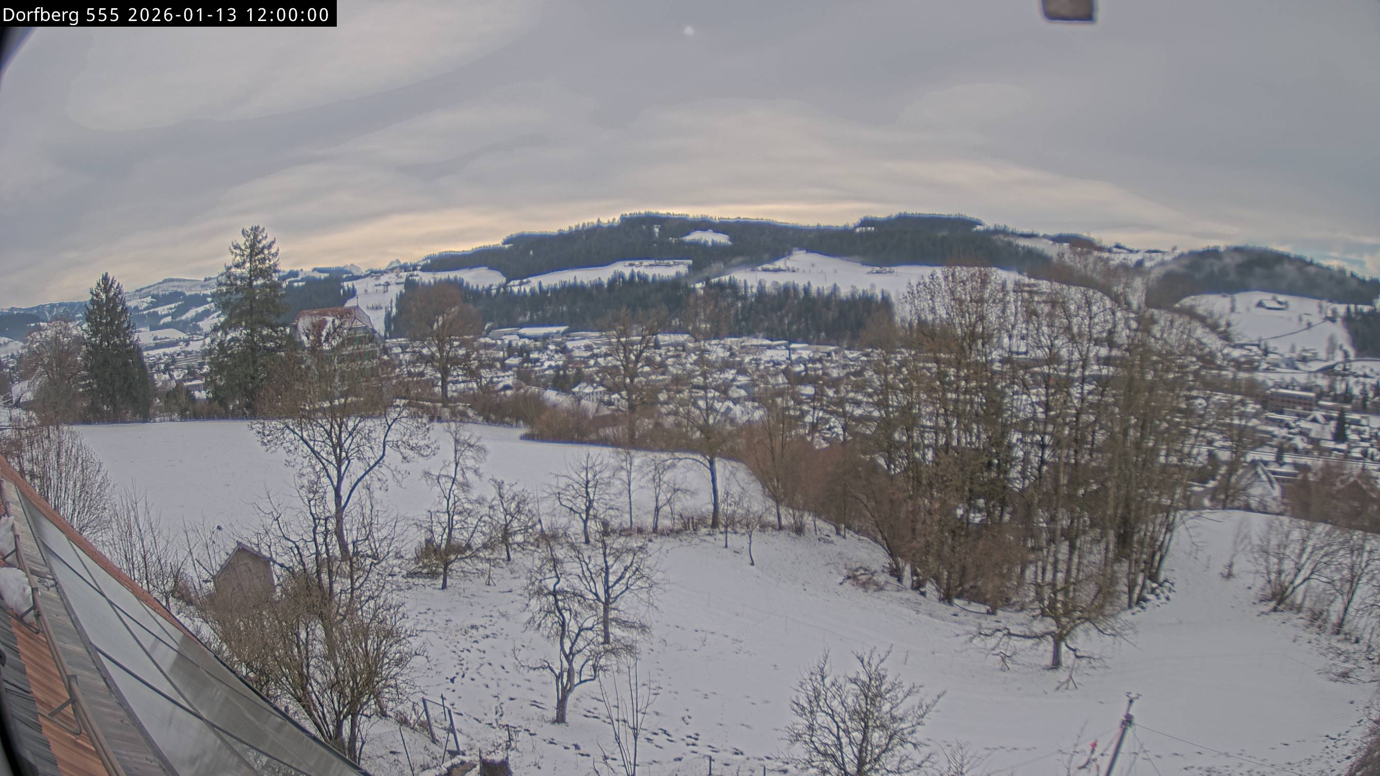 Webcam-Bild: Aussicht vom Dorfberg in Langnau 20260113-120000