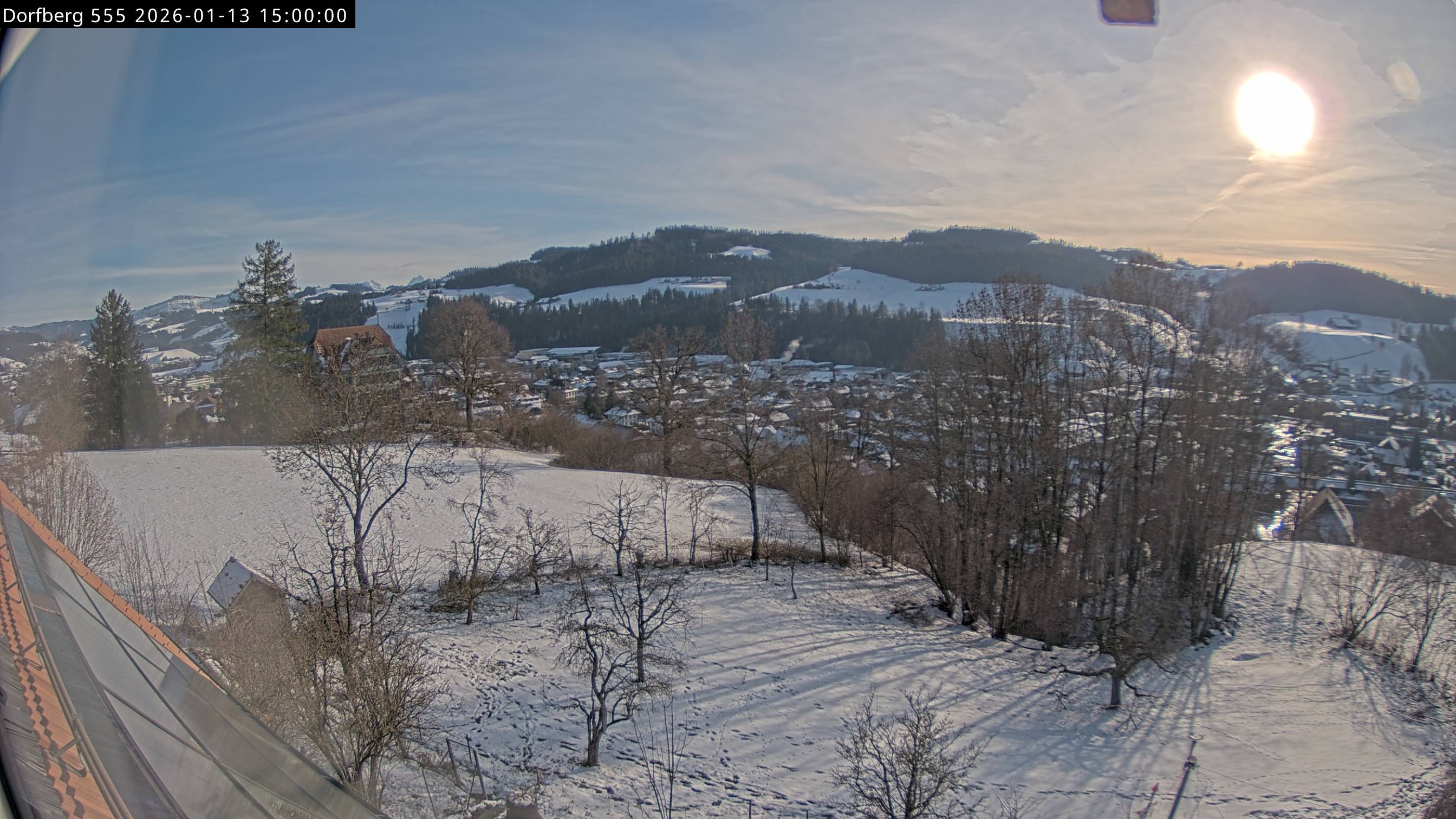 Webcam-Bild: Aussicht vom Dorfberg in Langnau 20260113-150000