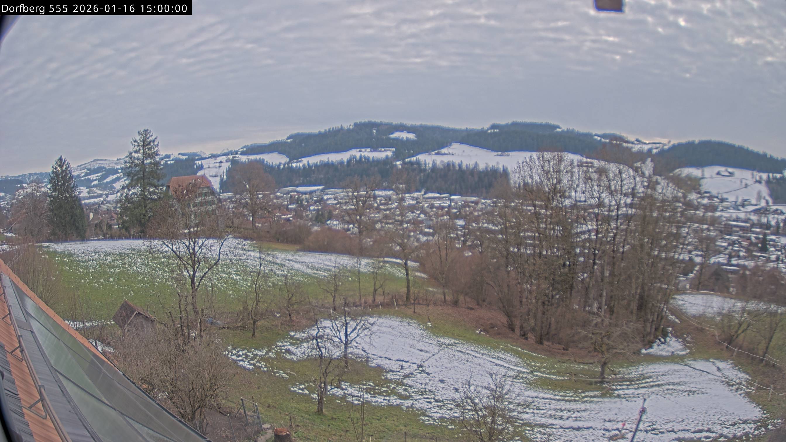Webcam-Bild: Aussicht vom Dorfberg in Langnau 20260116-150000