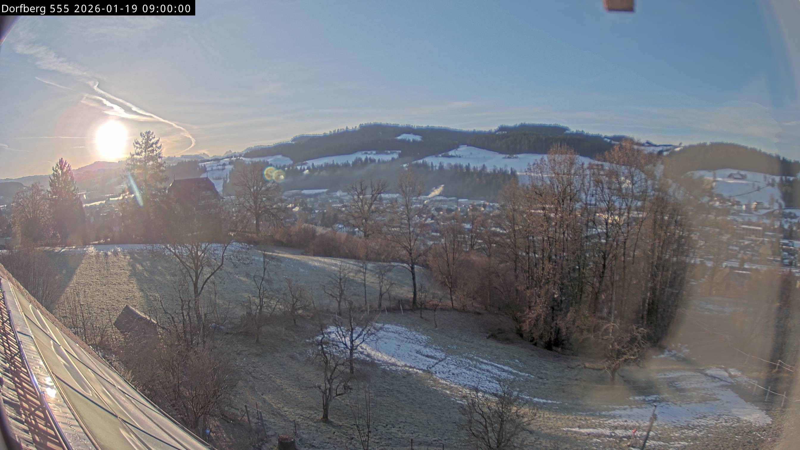 Webcam-Bild: Aussicht vom Dorfberg in Langnau 20260119-090000