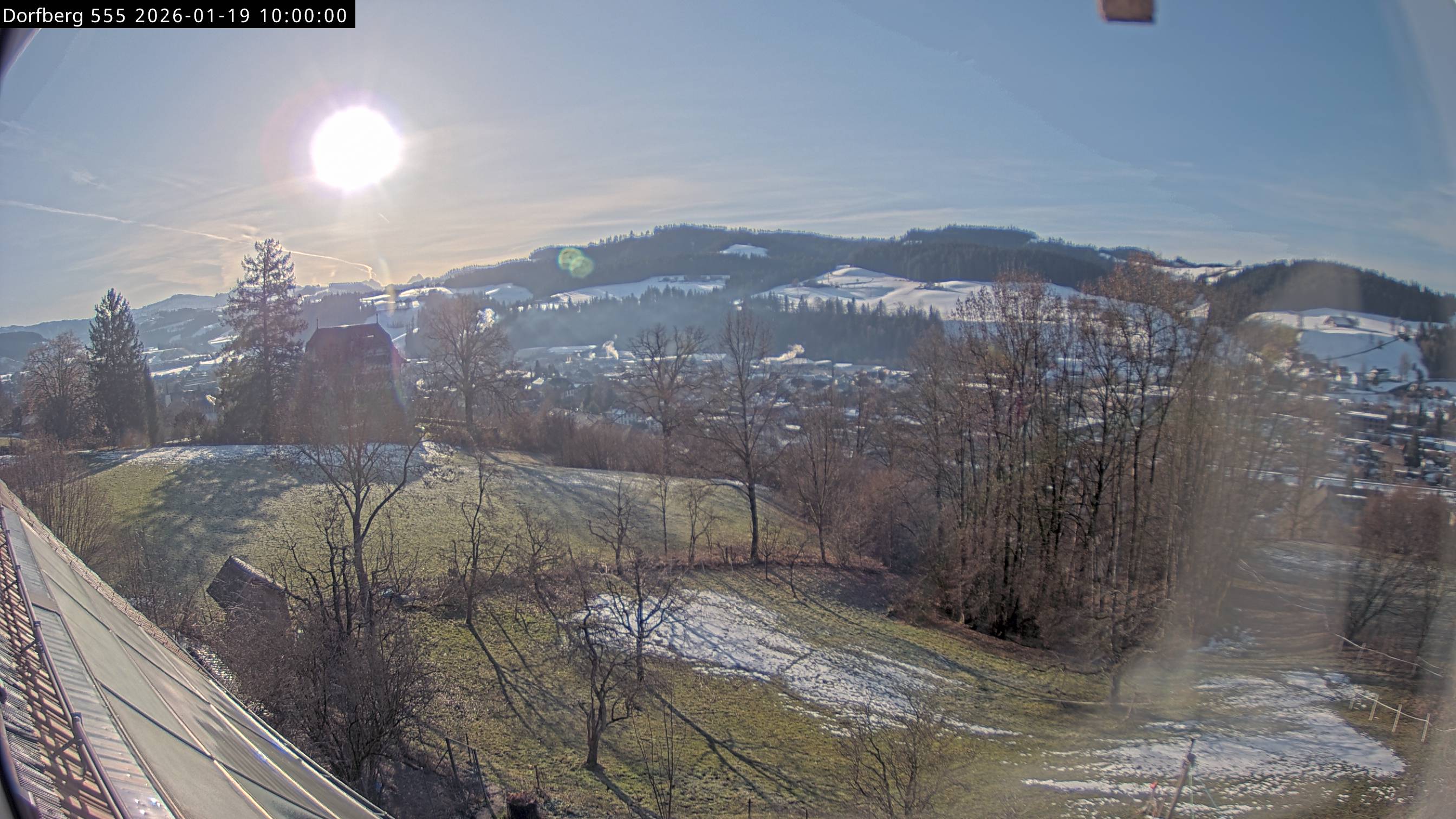 Webcam-Bild: Aussicht vom Dorfberg in Langnau 20260119-100000