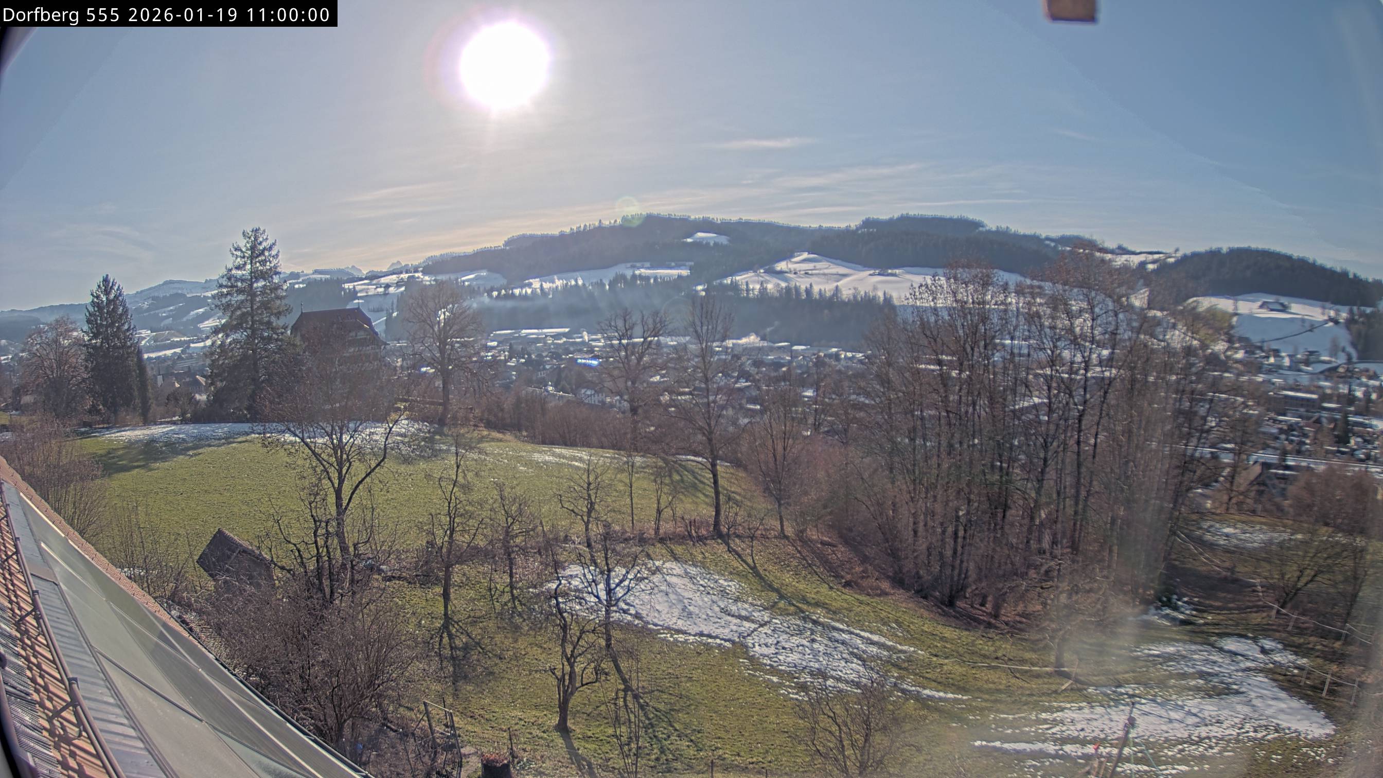 Webcam-Bild: Aussicht vom Dorfberg in Langnau 20260119-110000