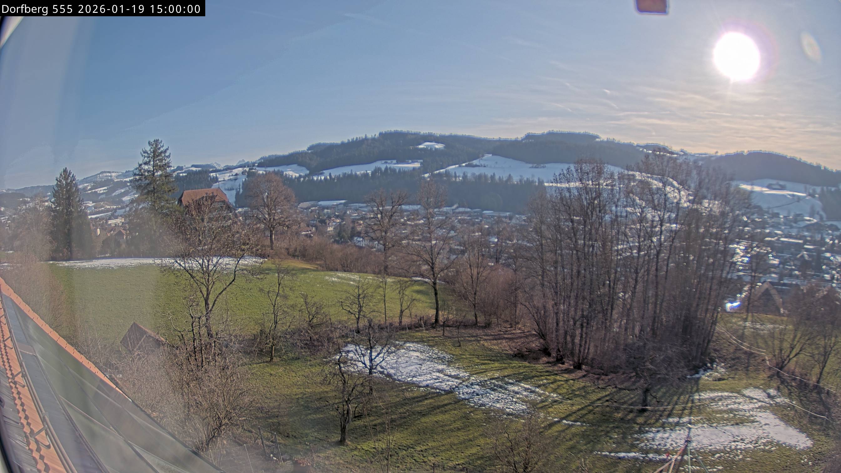 Webcam-Bild: Aussicht vom Dorfberg in Langnau 20260119-150000