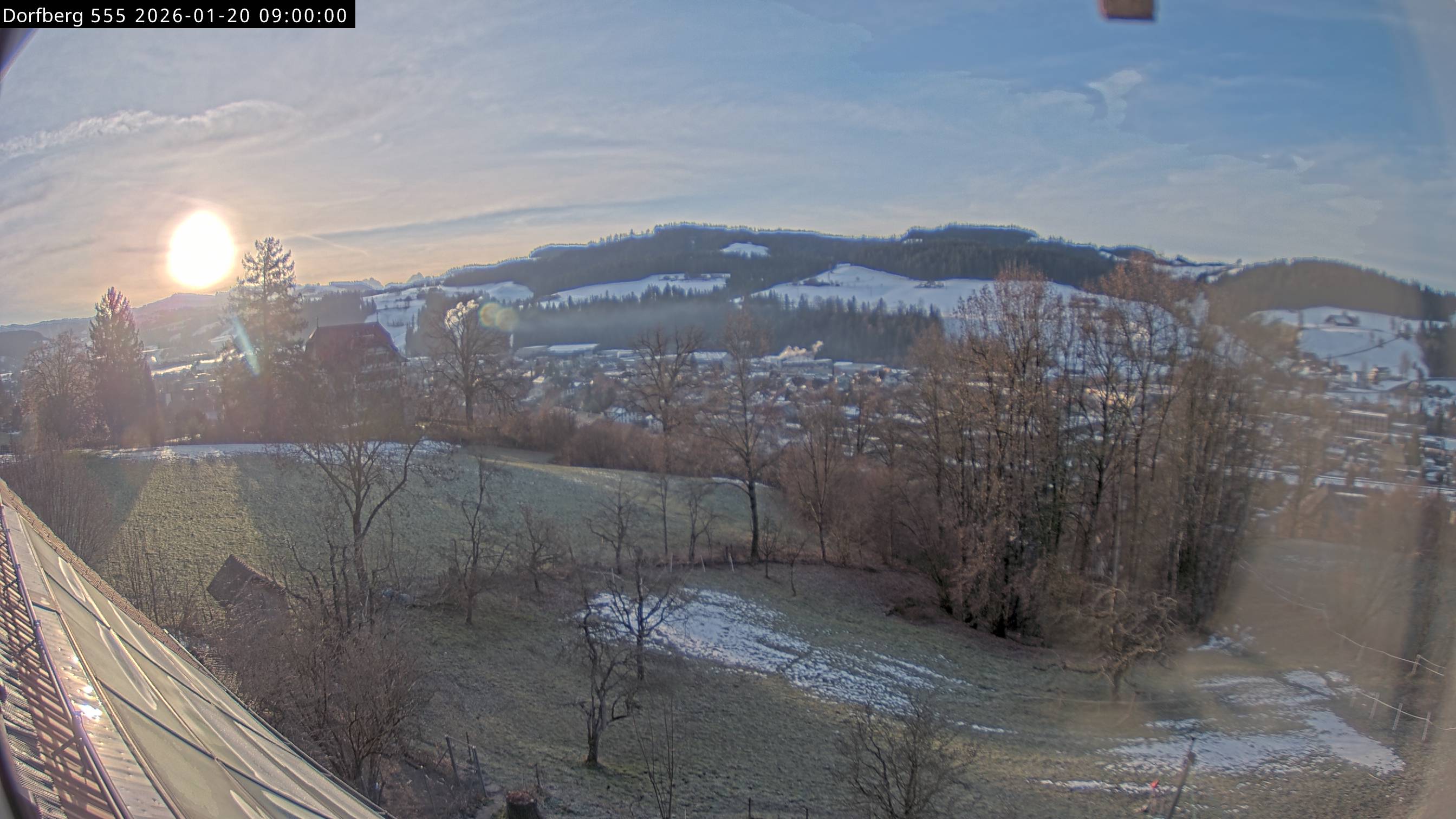 Webcam-Bild: Aussicht vom Dorfberg in Langnau 20260120-090000