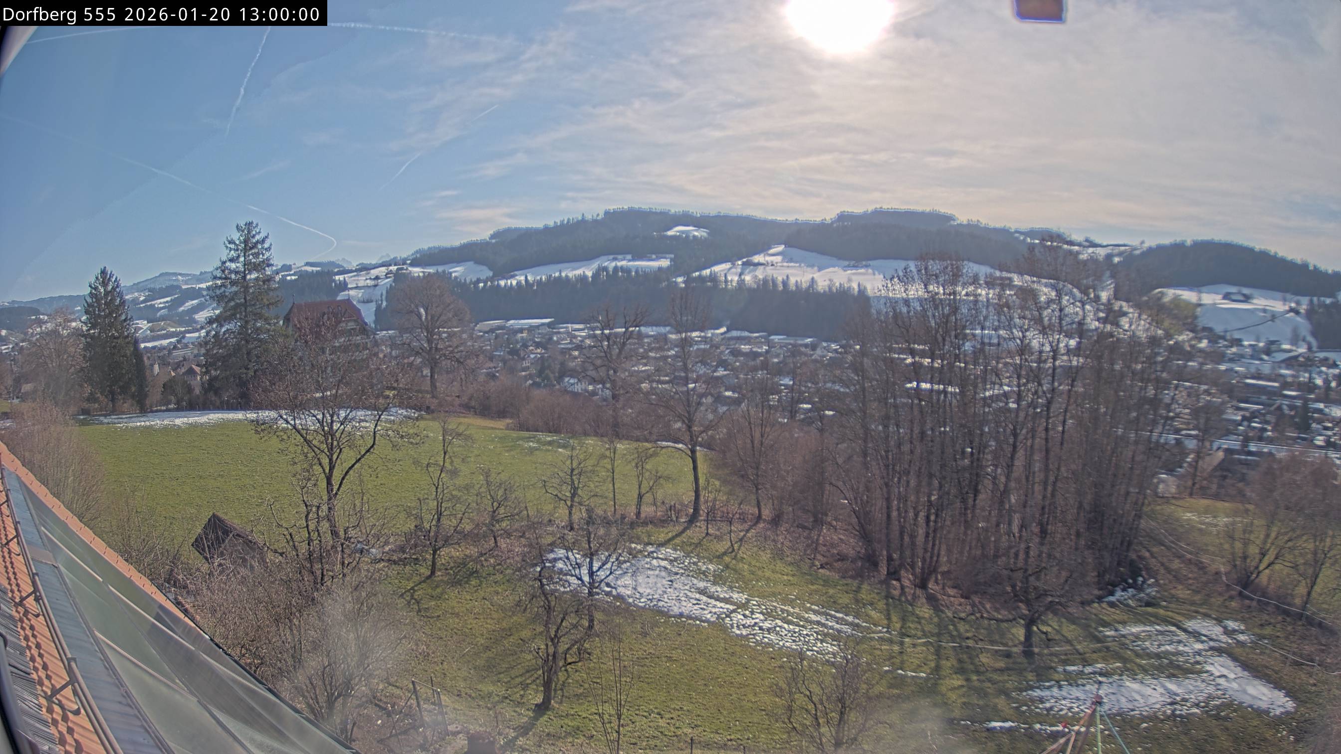 Webcam-Bild: Aussicht vom Dorfberg in Langnau 20260120-130000