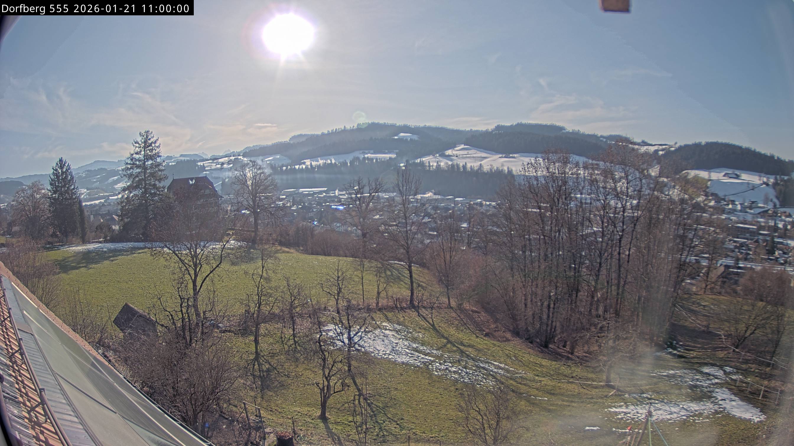 Webcam-Bild: Aussicht vom Dorfberg in Langnau 20260121-110000