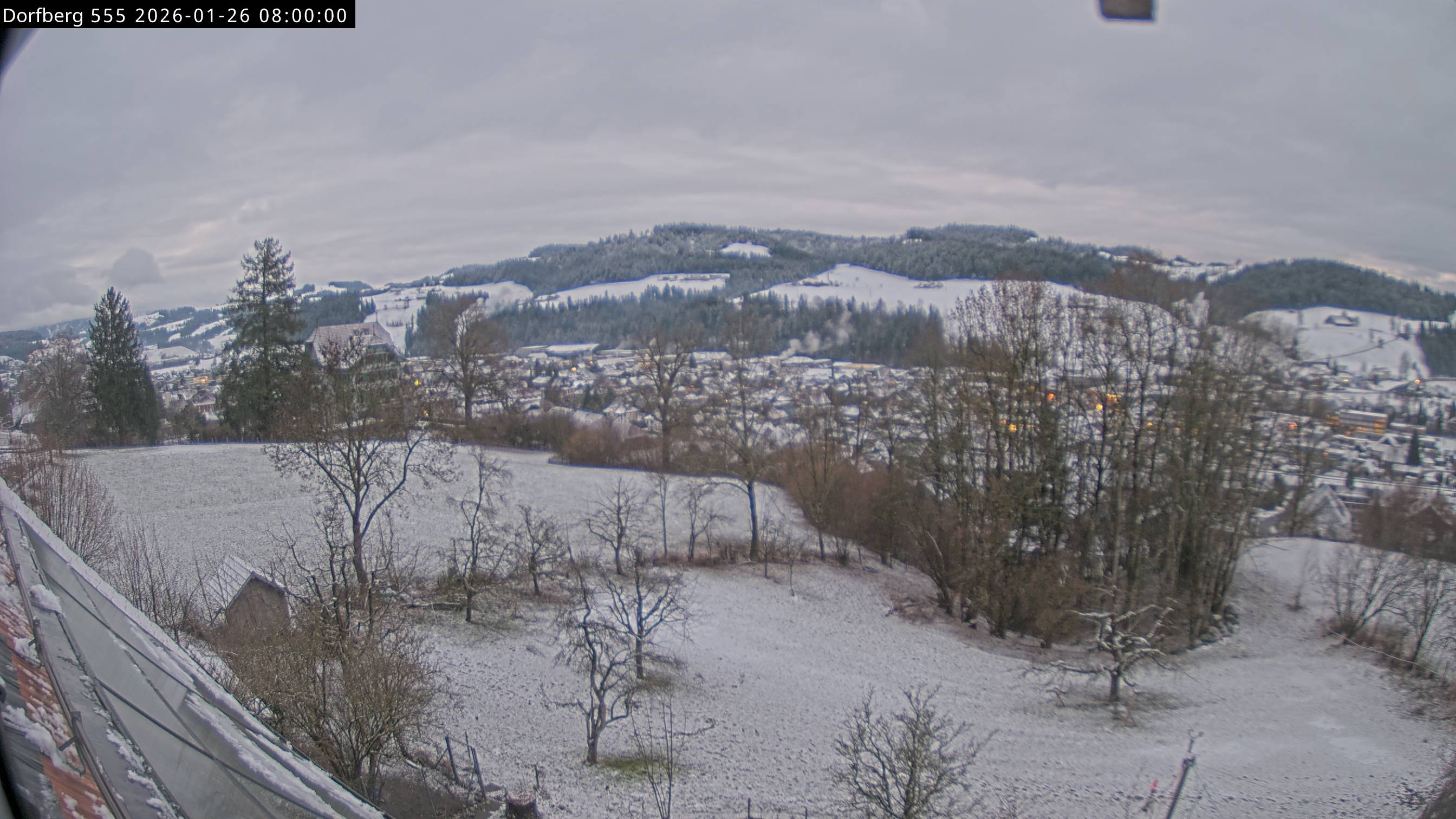 Webcam-Bild: Aussicht vom Dorfberg in Langnau 20260126-080000