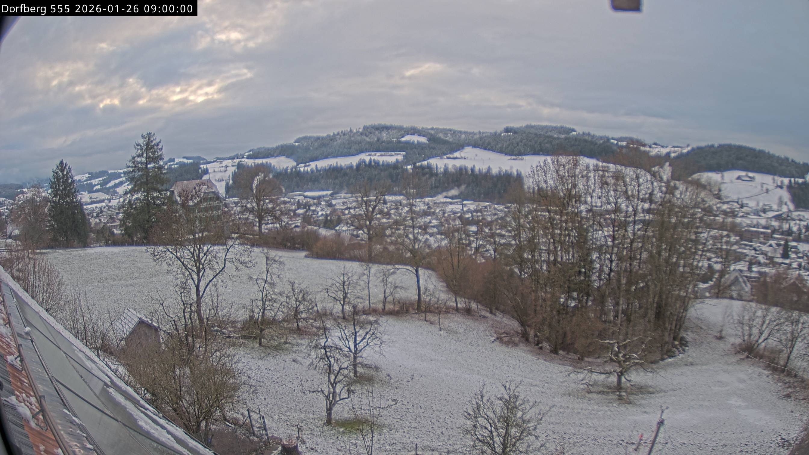 Webcam-Bild: Aussicht vom Dorfberg in Langnau 20260126-090000