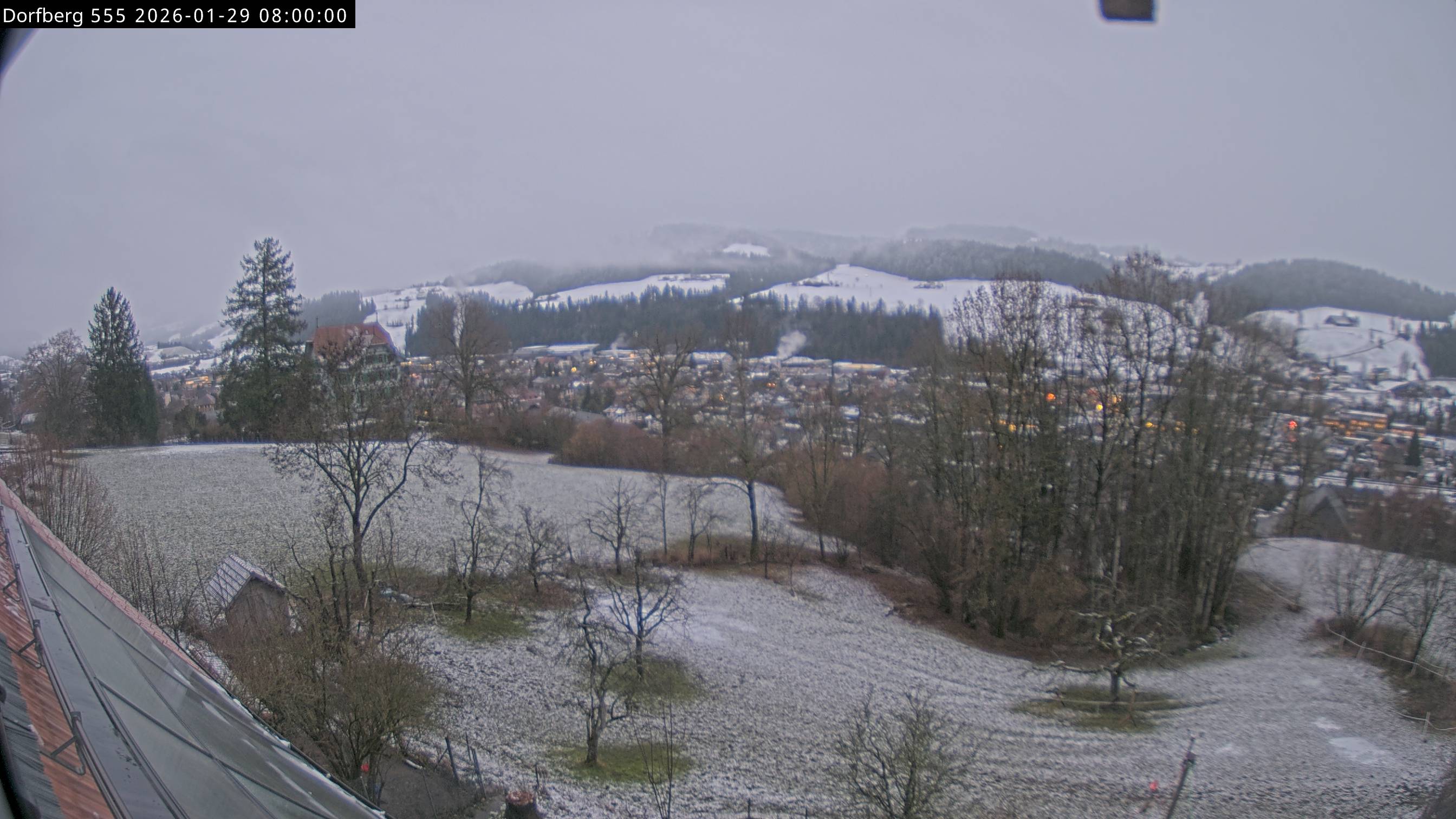 Webcam-Bild: Aussicht vom Dorfberg in Langnau 20260129-080000