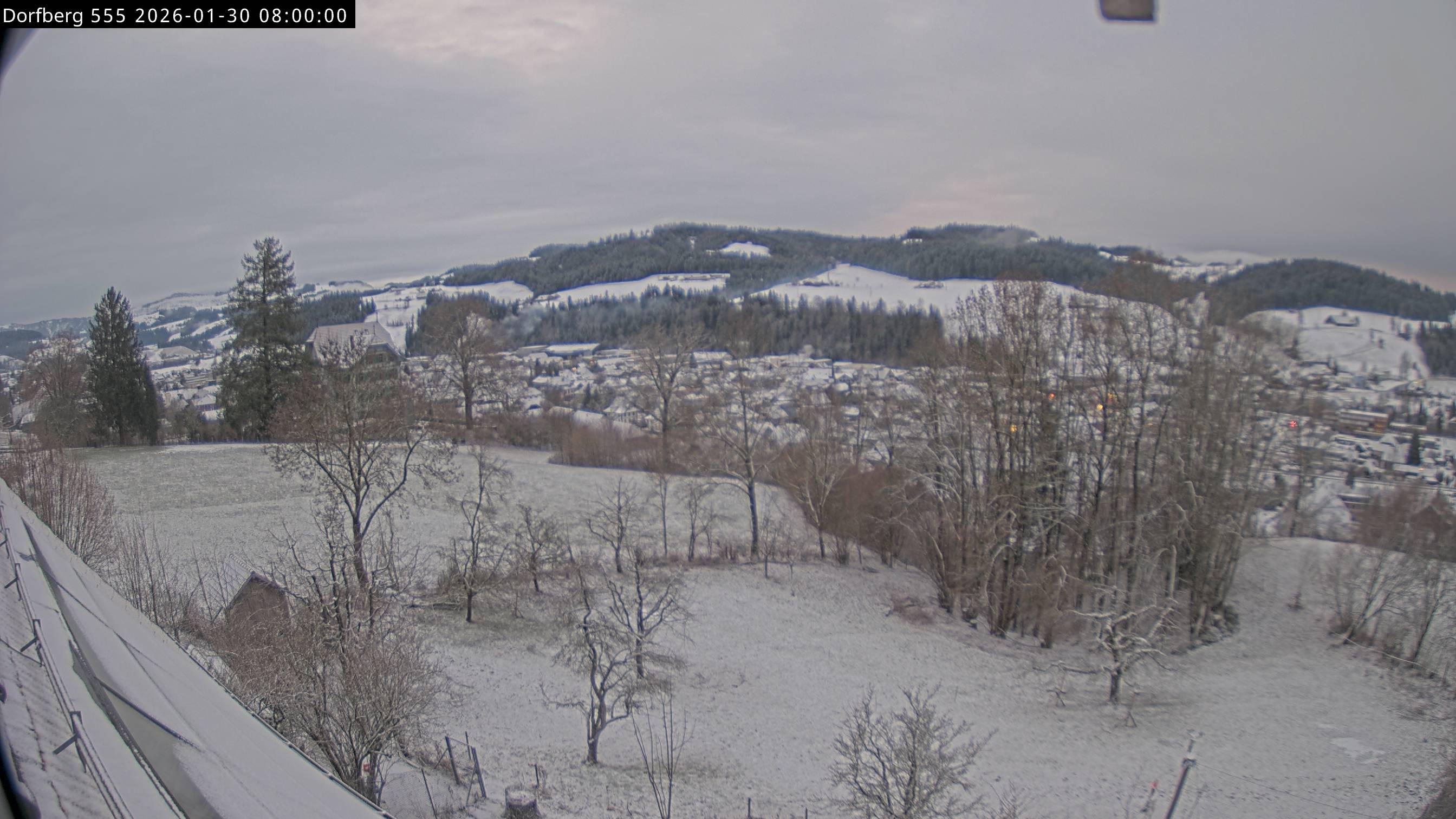 Webcam-Bild: Aussicht vom Dorfberg in Langnau 20260130-080000