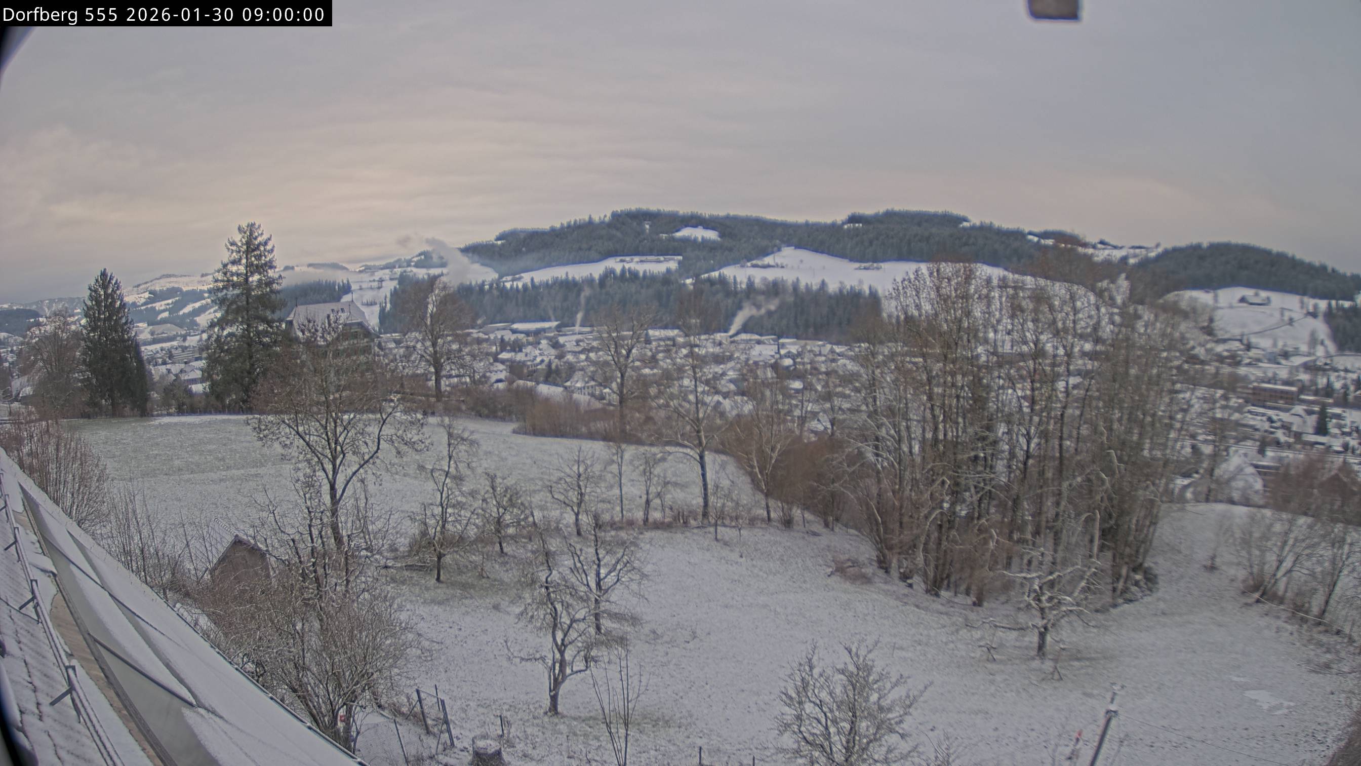 Webcam-Bild: Aussicht vom Dorfberg in Langnau 20260130-090000