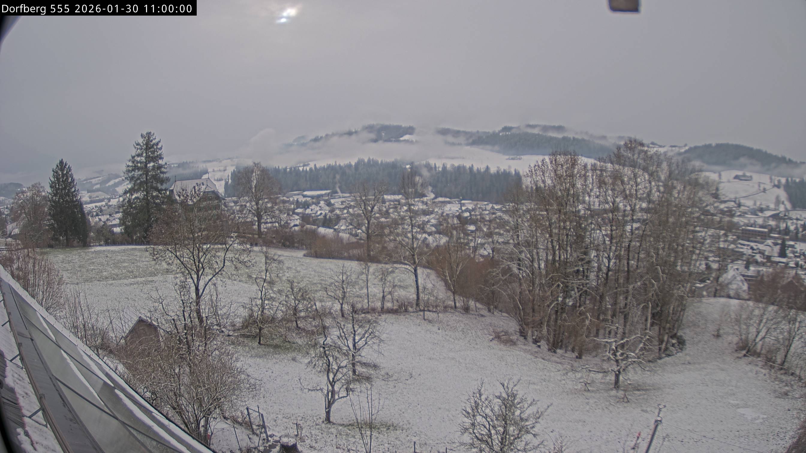Webcam-Bild: Aussicht vom Dorfberg in Langnau 20260130-110000