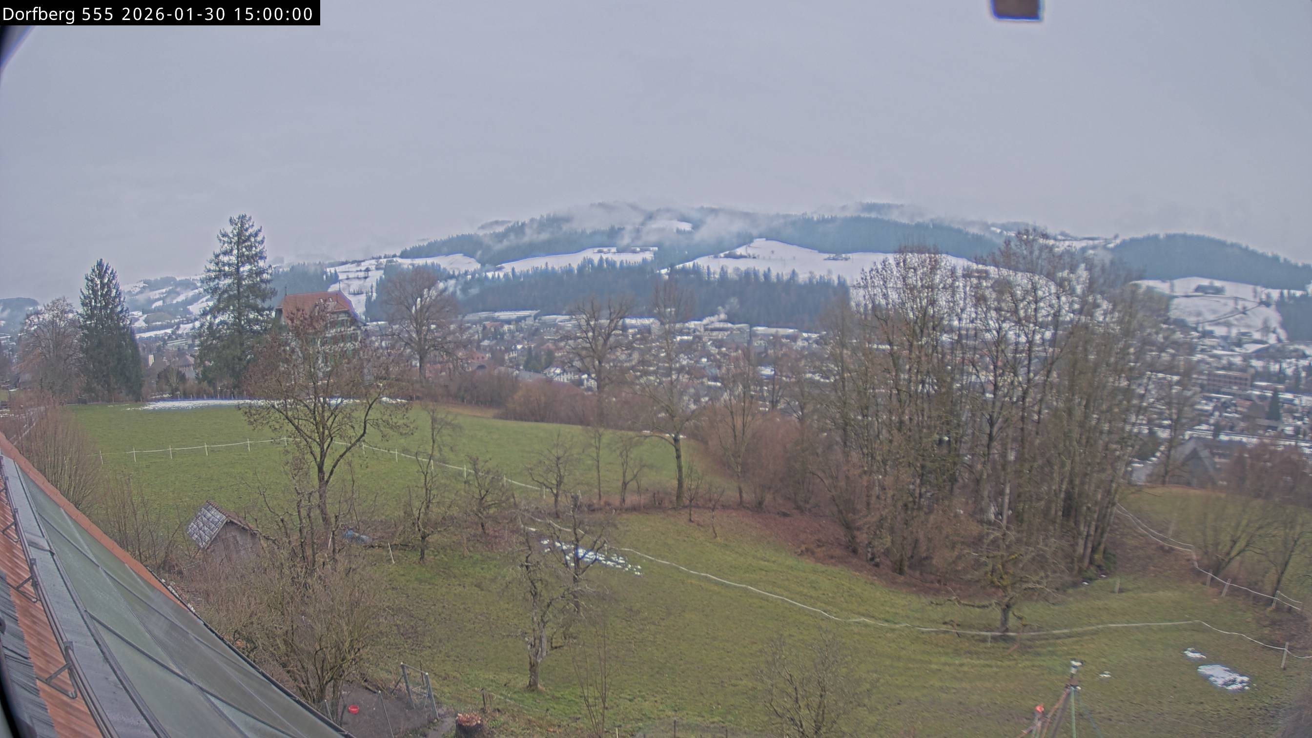 Webcam-Bild: Aussicht vom Dorfberg in Langnau 20260130-150000