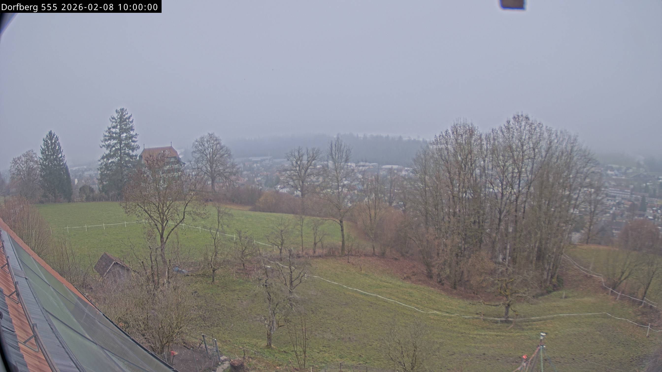 Webcam-Bild: Aussicht vom Dorfberg in Langnau 20260208-100000