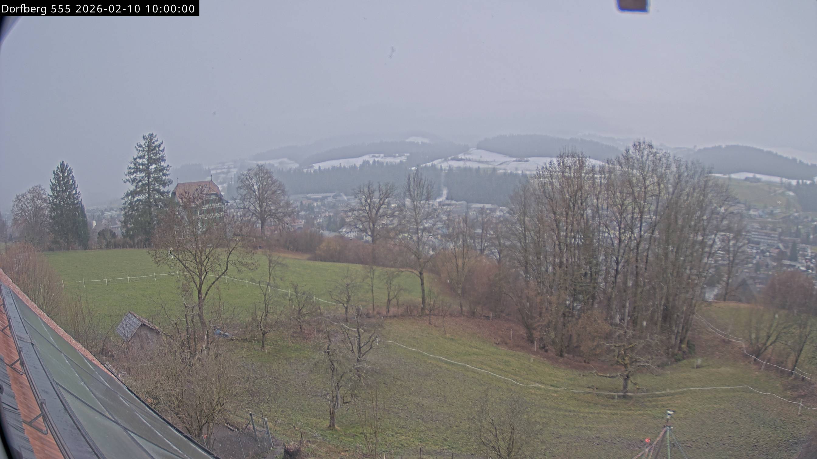 Webcam-Bild: Aussicht vom Dorfberg in Langnau 20260210-100000