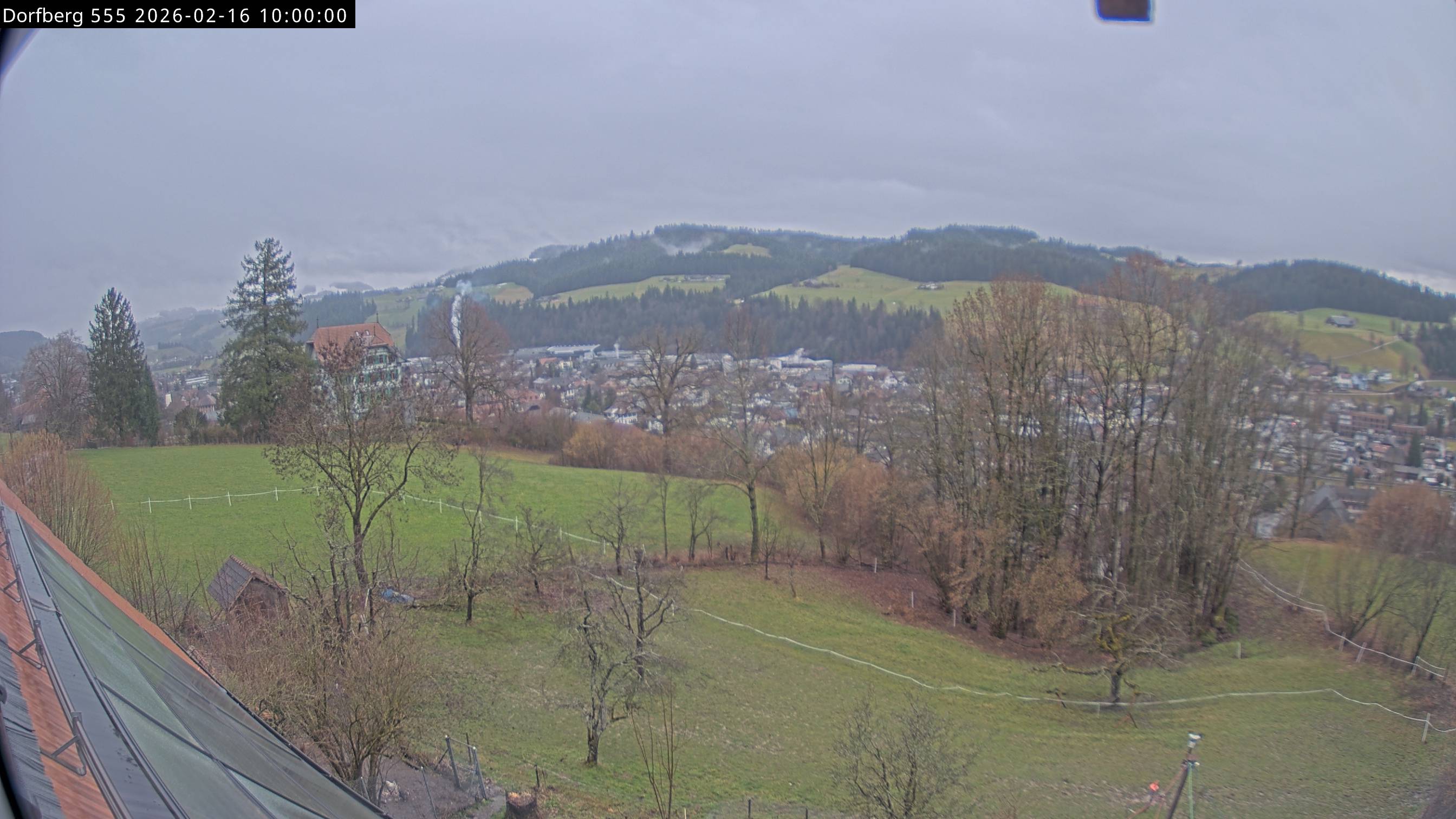 Webcam-Bild: Aussicht vom Dorfberg in Langnau 20260216-100000