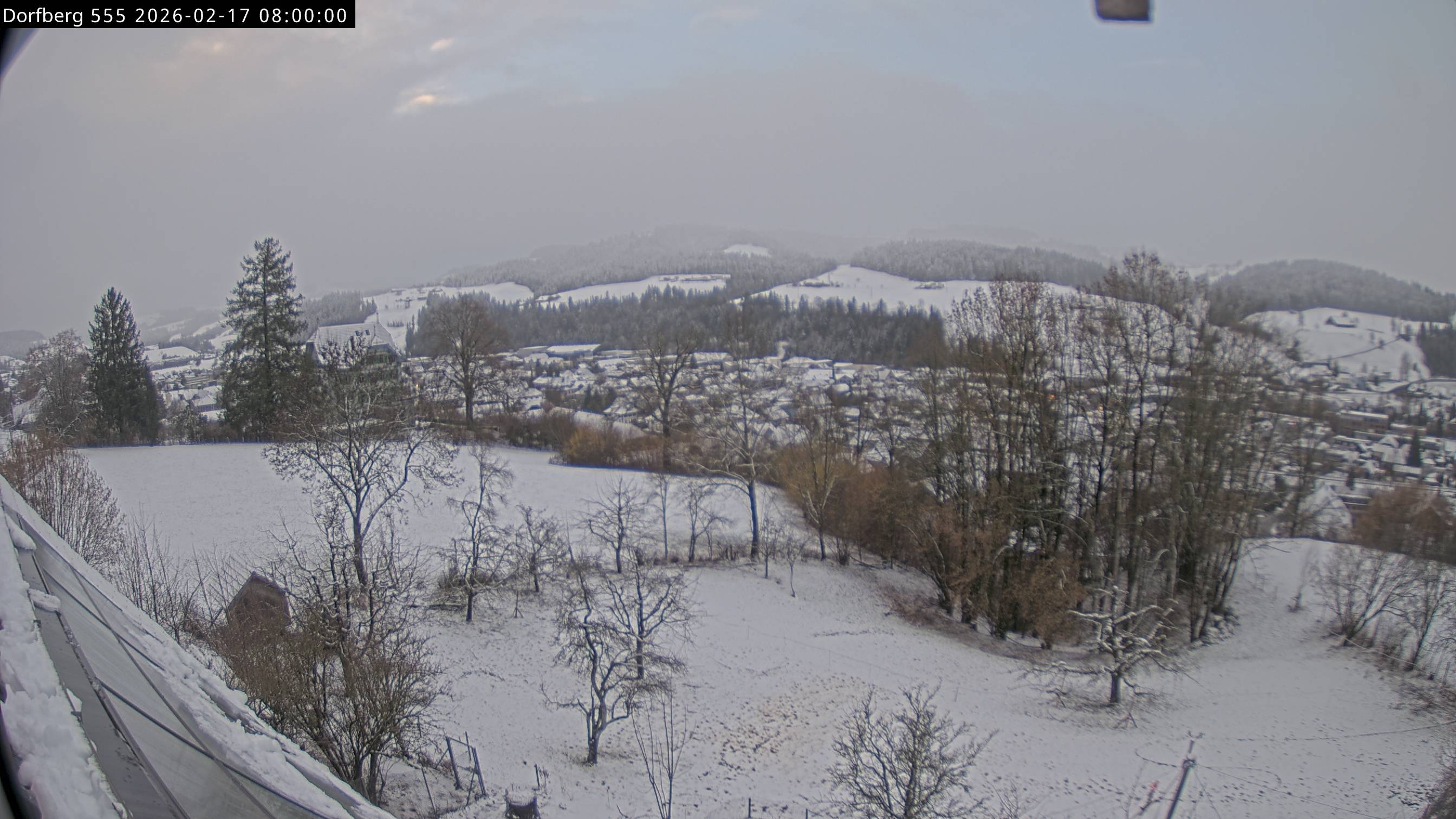 Webcam-Bild: Aussicht vom Dorfberg in Langnau 20260217-080000