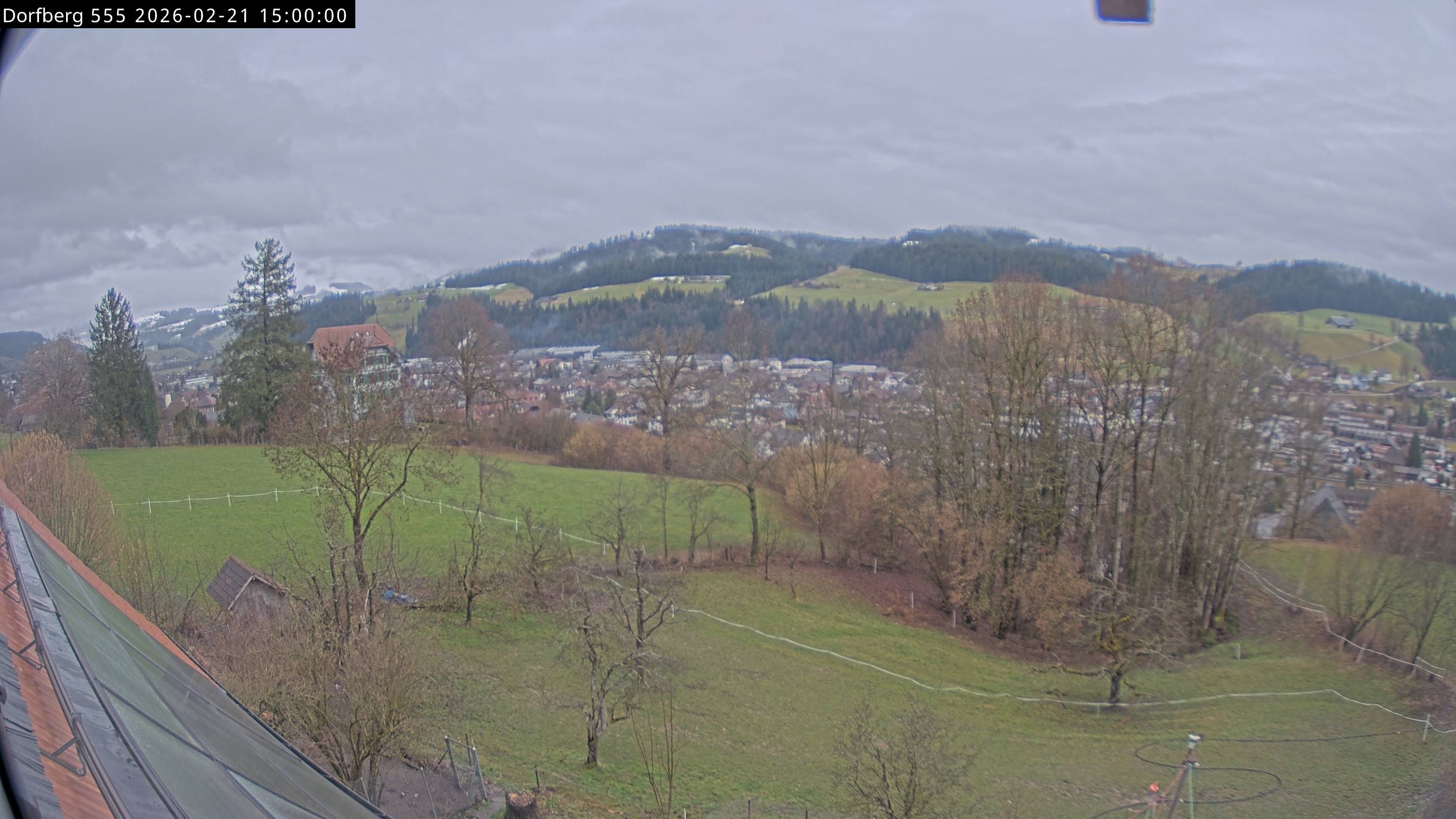 Webcam-Bild: Aussicht vom Dorfberg in Langnau 20260221-150000