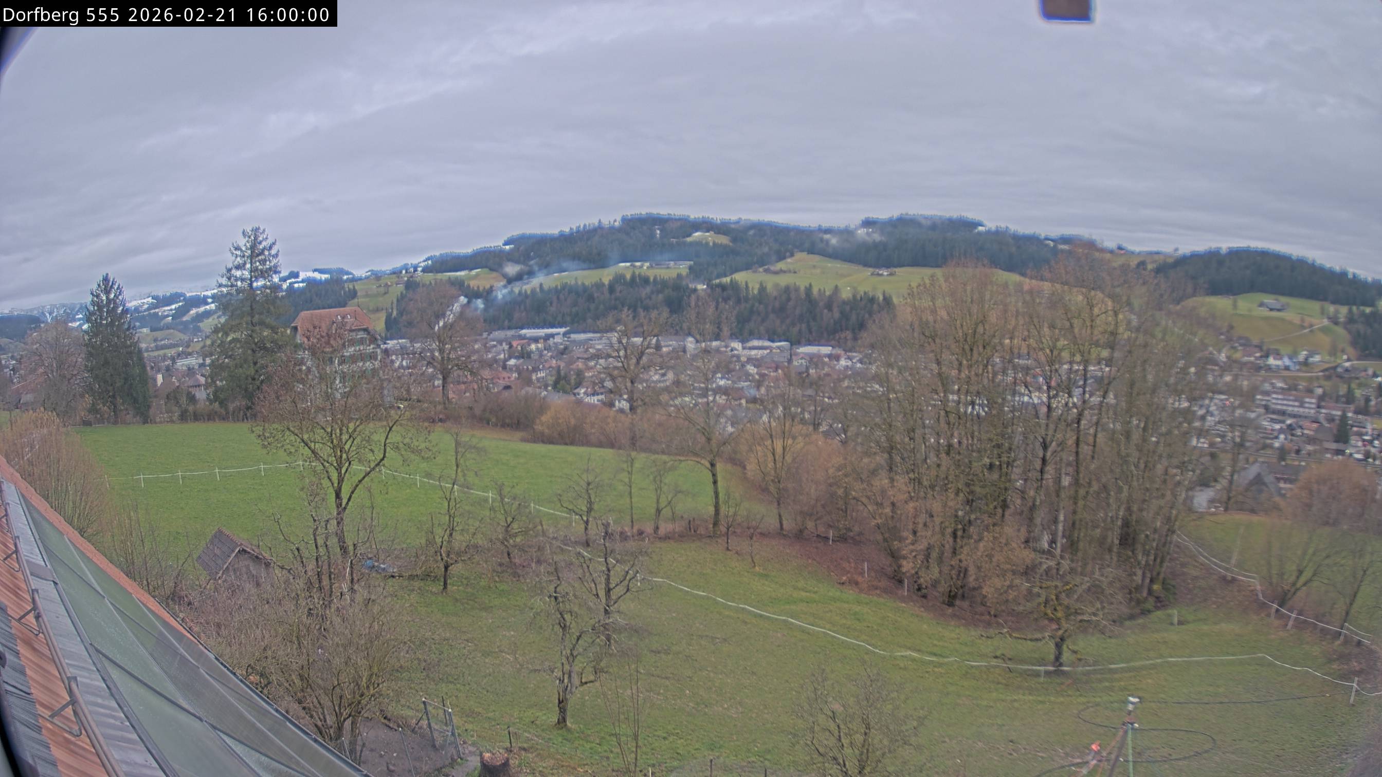 Webcam-Bild: Aussicht vom Dorfberg in Langnau 20260221-160000