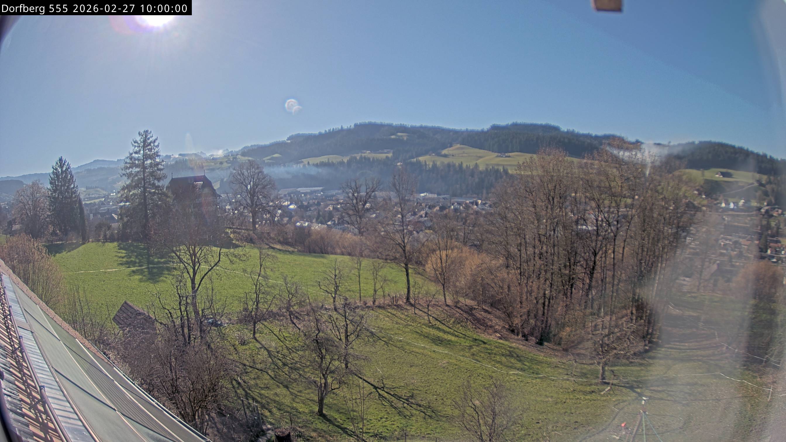 Webcam-Bild: Aussicht vom Dorfberg in Langnau 20260227-100000