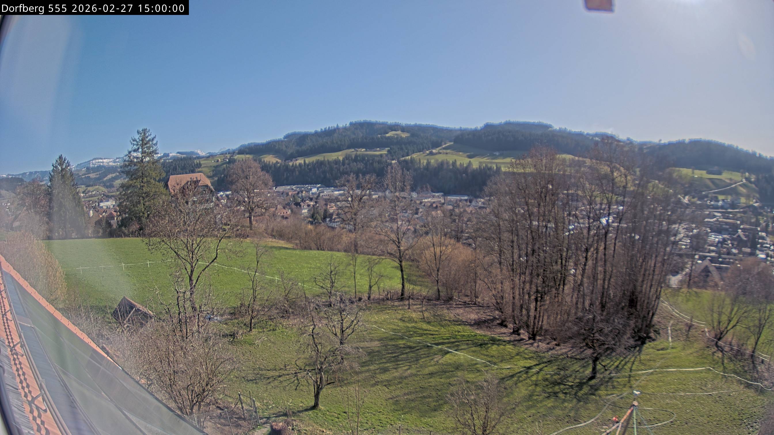 Webcam-Bild: Aussicht vom Dorfberg in Langnau 20260227-150000