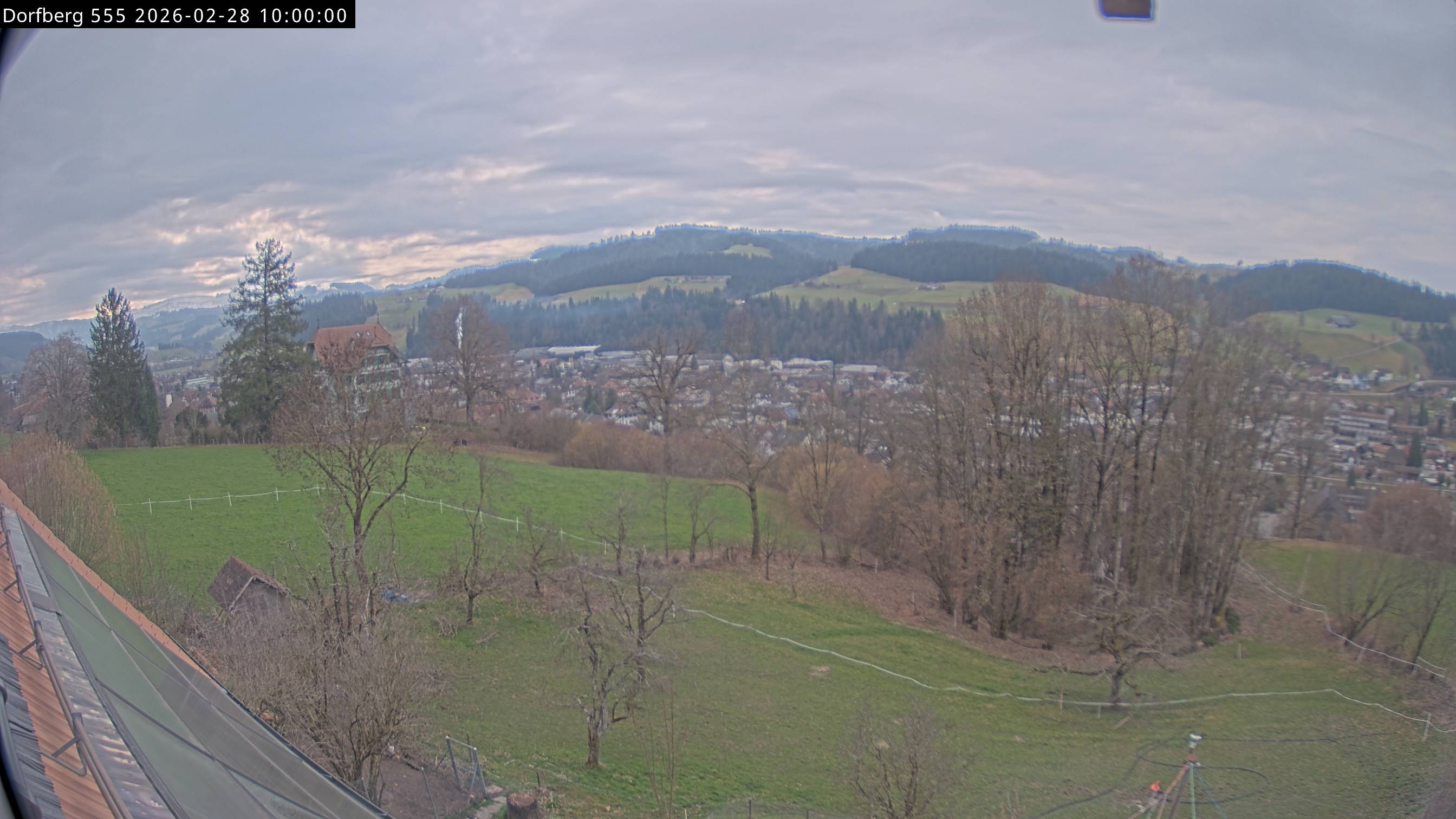 Webcam-Bild: Aussicht vom Dorfberg in Langnau 20260228-100000