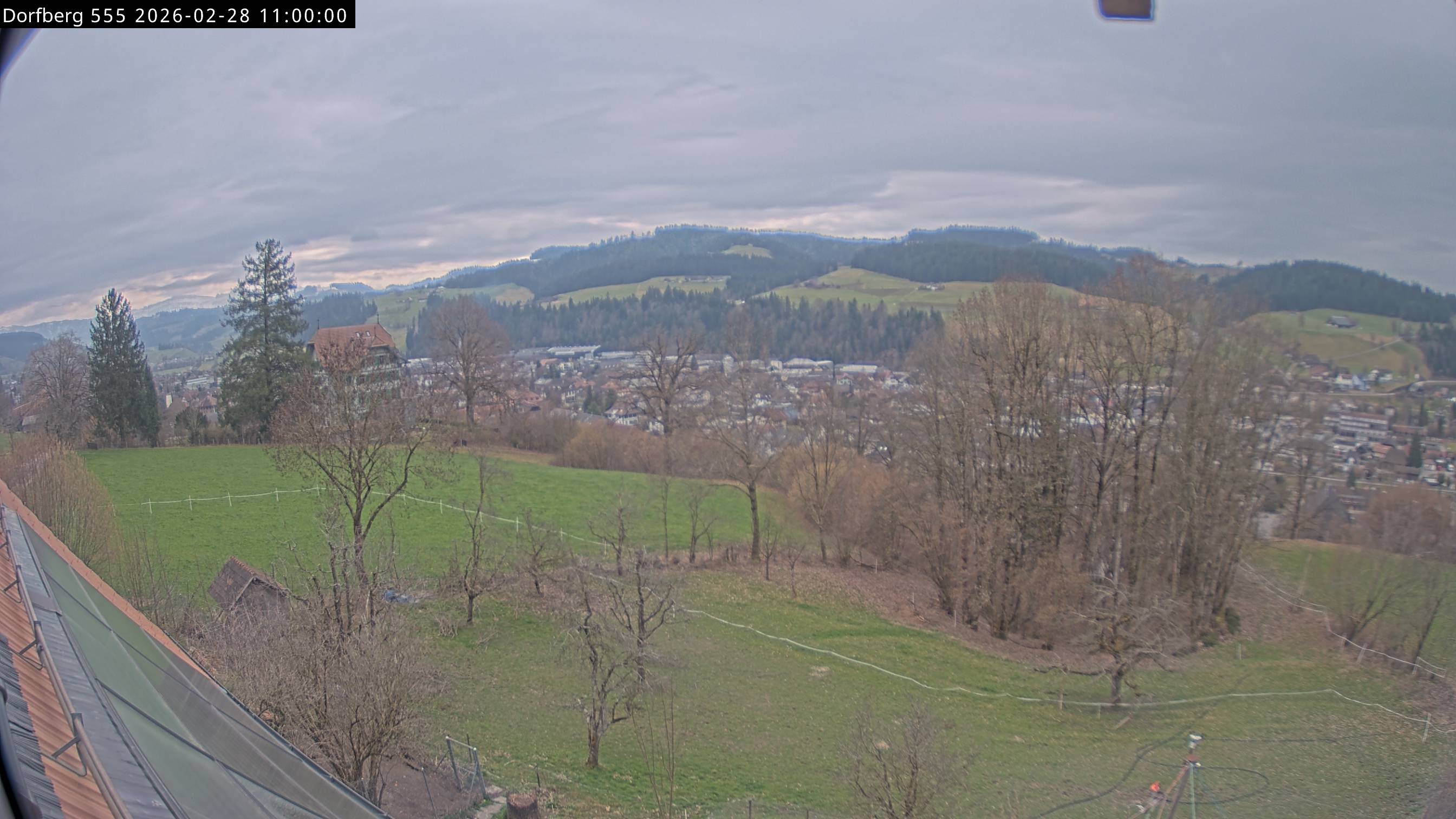 Webcam-Bild: Aussicht vom Dorfberg in Langnau 20260228-110000