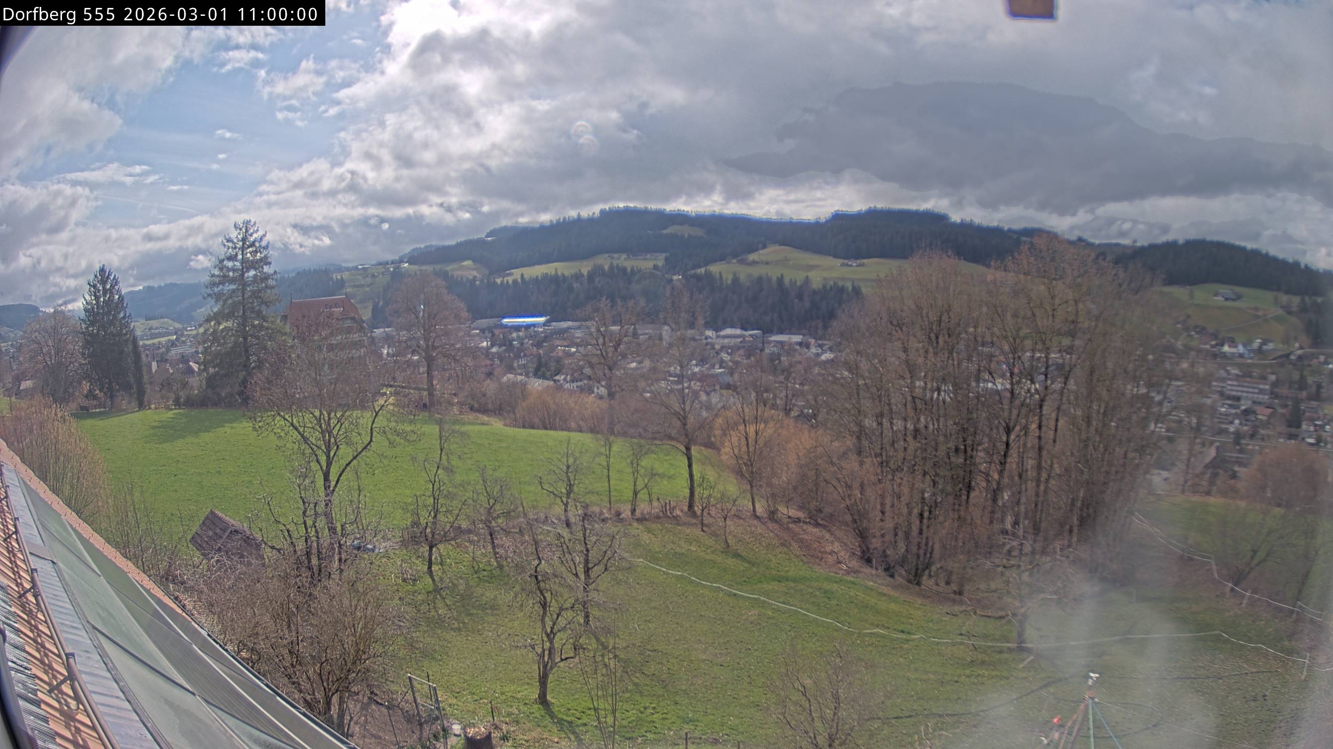 Webcam-Bild: Aussicht vom Dorfberg in Langnau 20260301-110000