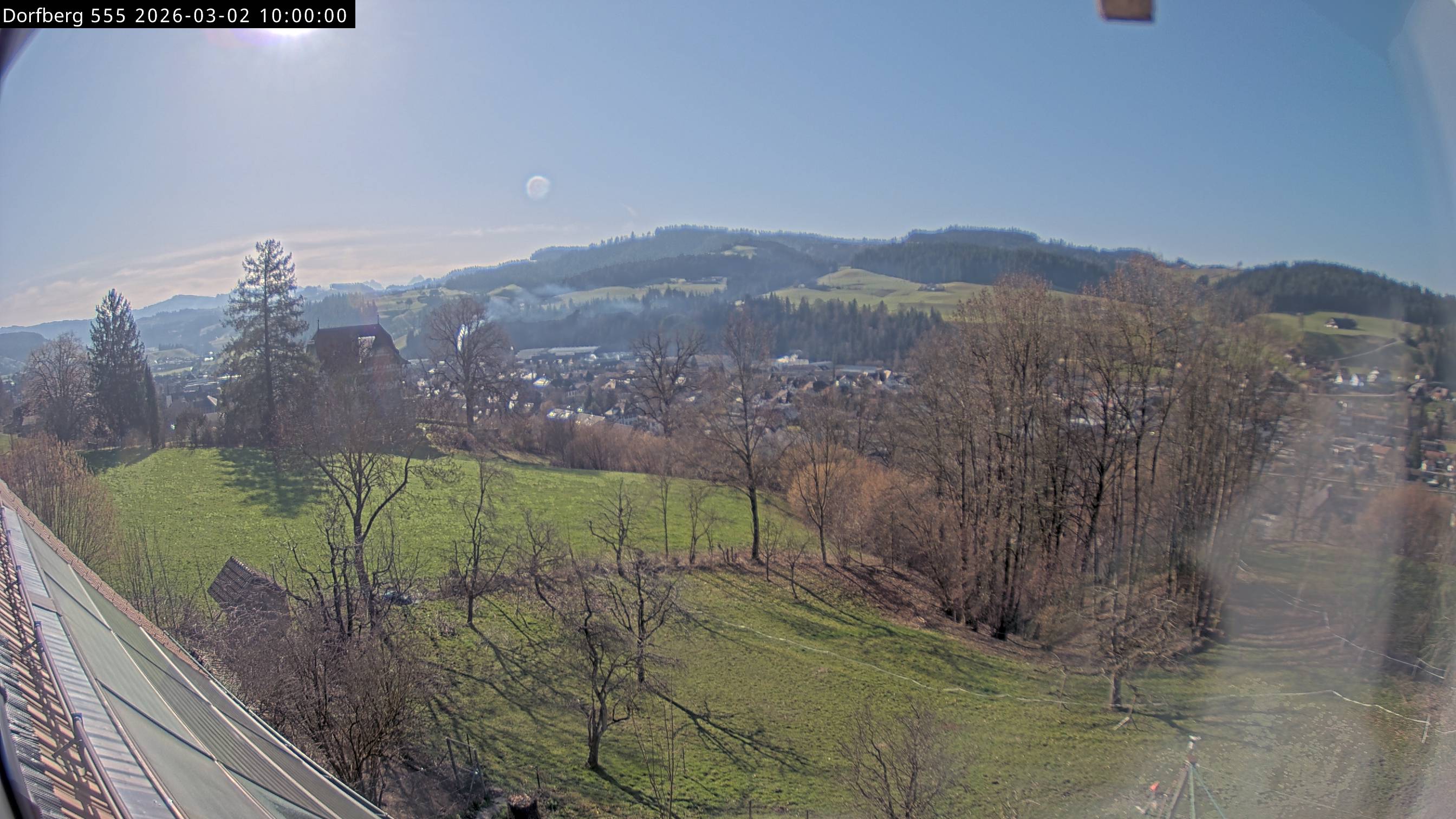 Webcam-Bild: Aussicht vom Dorfberg in Langnau 20260302-100000
