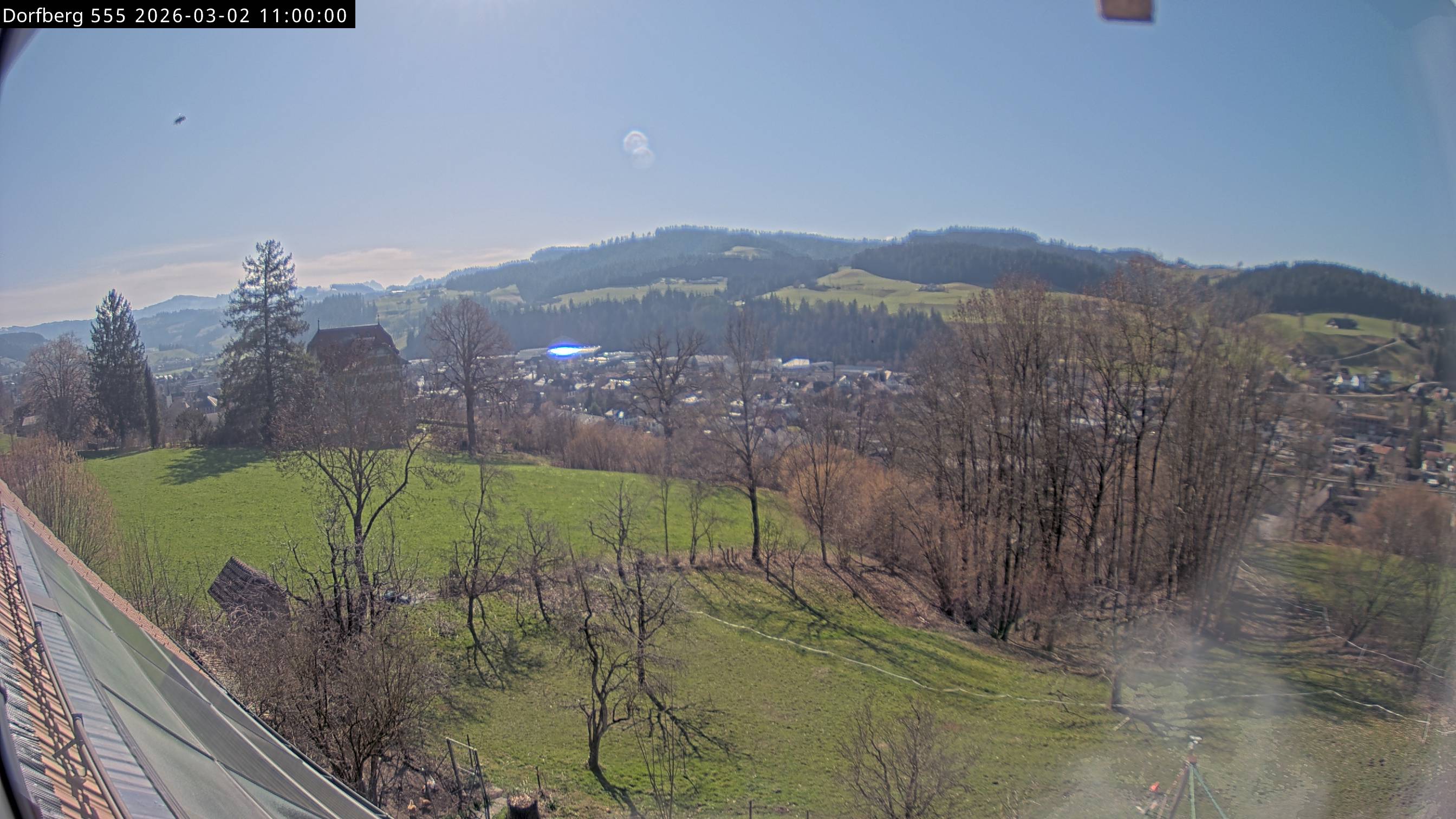 Webcam-Bild: Aussicht vom Dorfberg in Langnau 20260302-110000