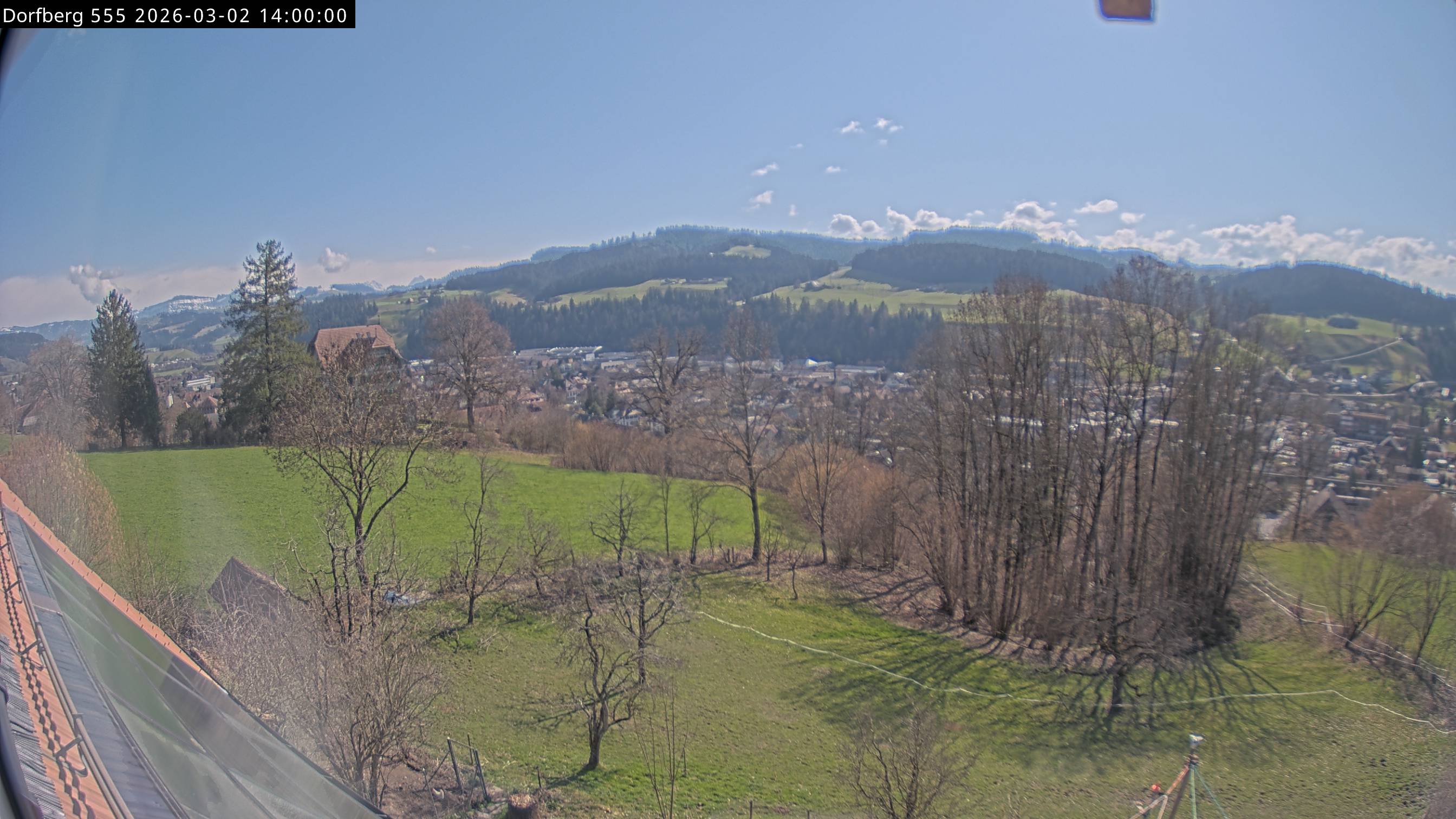 Webcam-Bild: Aussicht vom Dorfberg in Langnau 20260302-140000