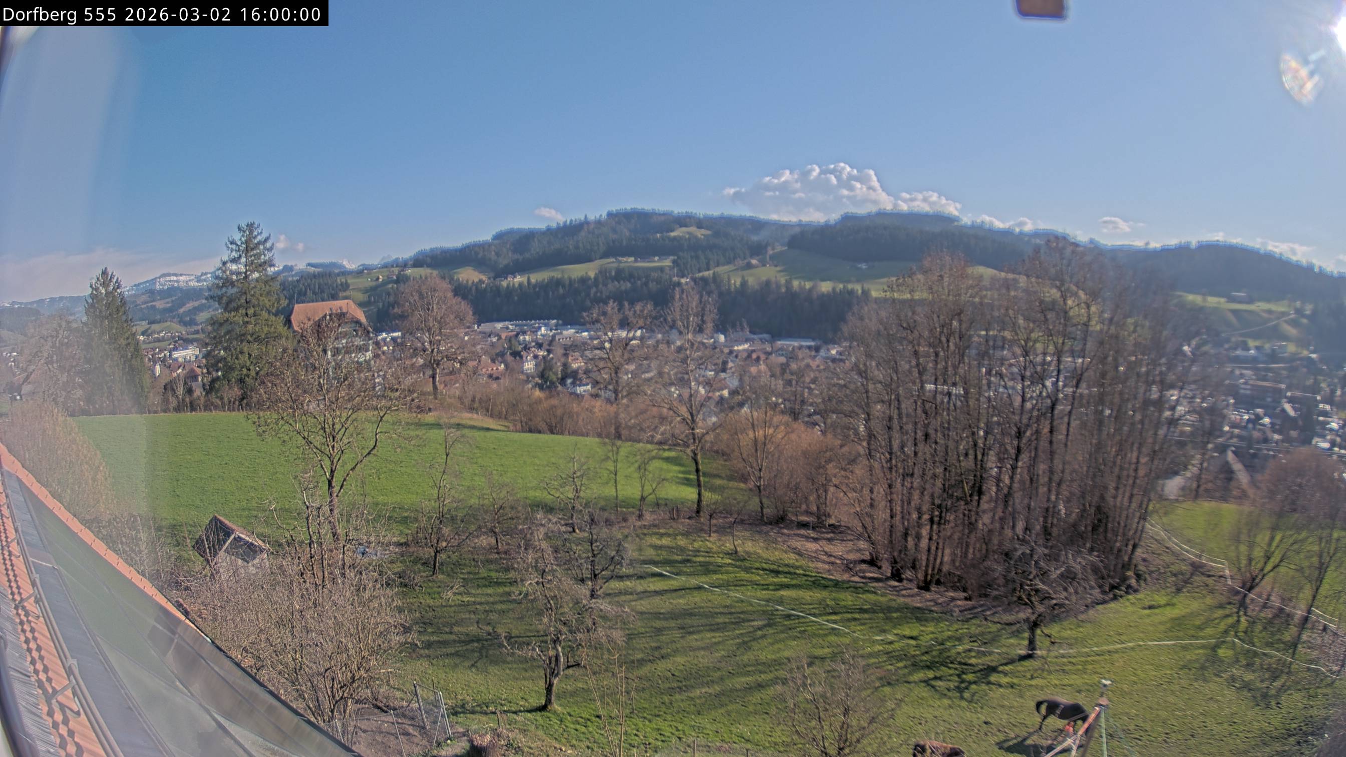 Webcam-Bild: Aussicht vom Dorfberg in Langnau 20260302-160000