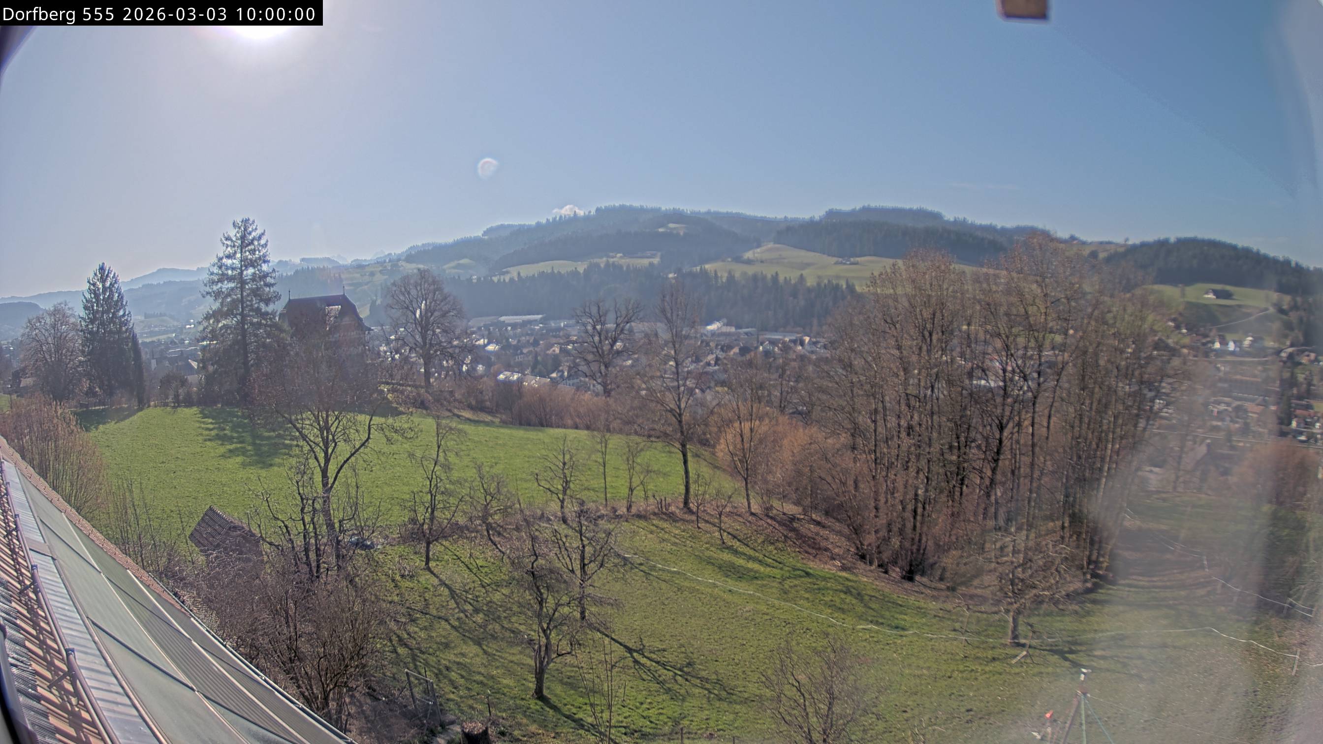 Webcam-Bild: Aussicht vom Dorfberg in Langnau 20260303-100000